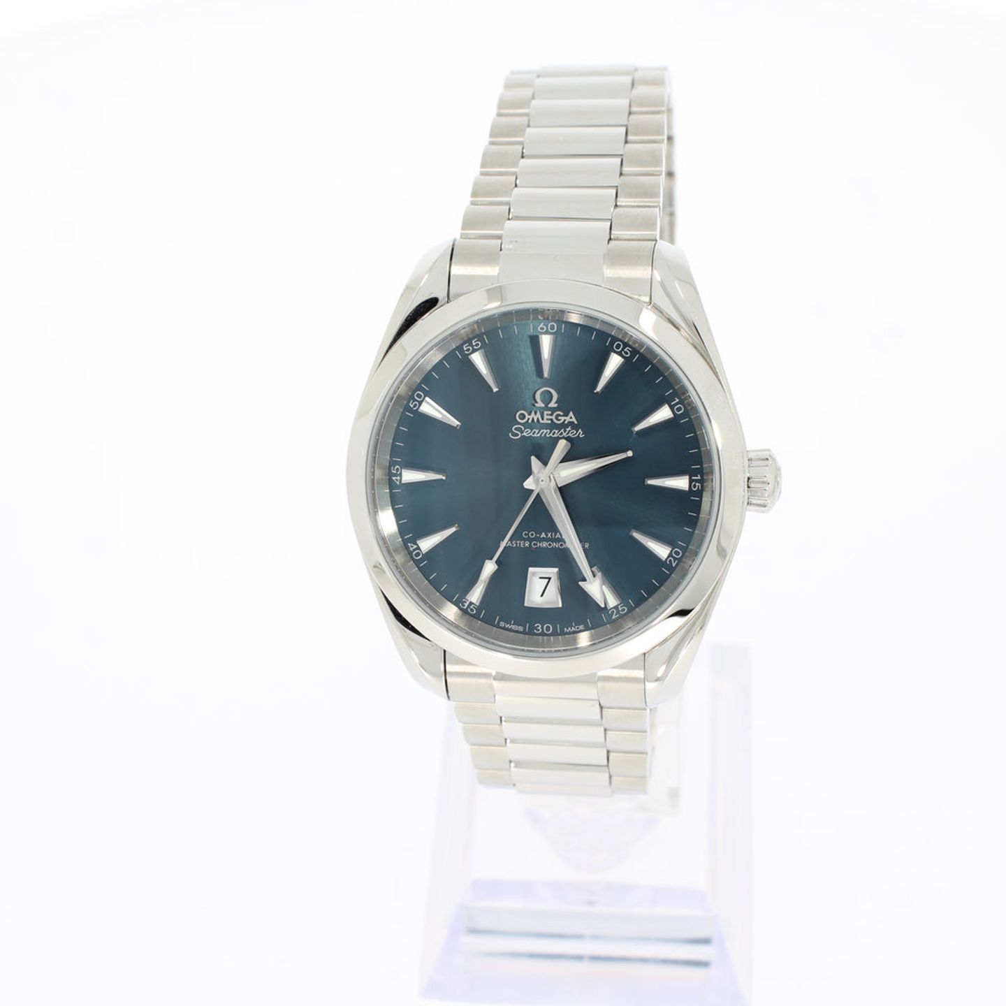 Omega Seamaster Aqua Terra 220.10.38.20.03.003 (2024) - Blauw wijzerplaat 38mm Staal (1/4)