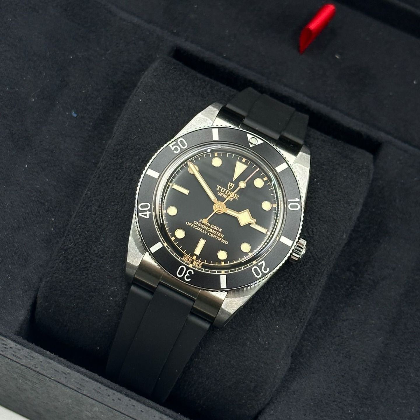 Tudor Black Bay 54 79000N-0002 (2024) - Zwart wijzerplaat 37mm Staal (8/8)