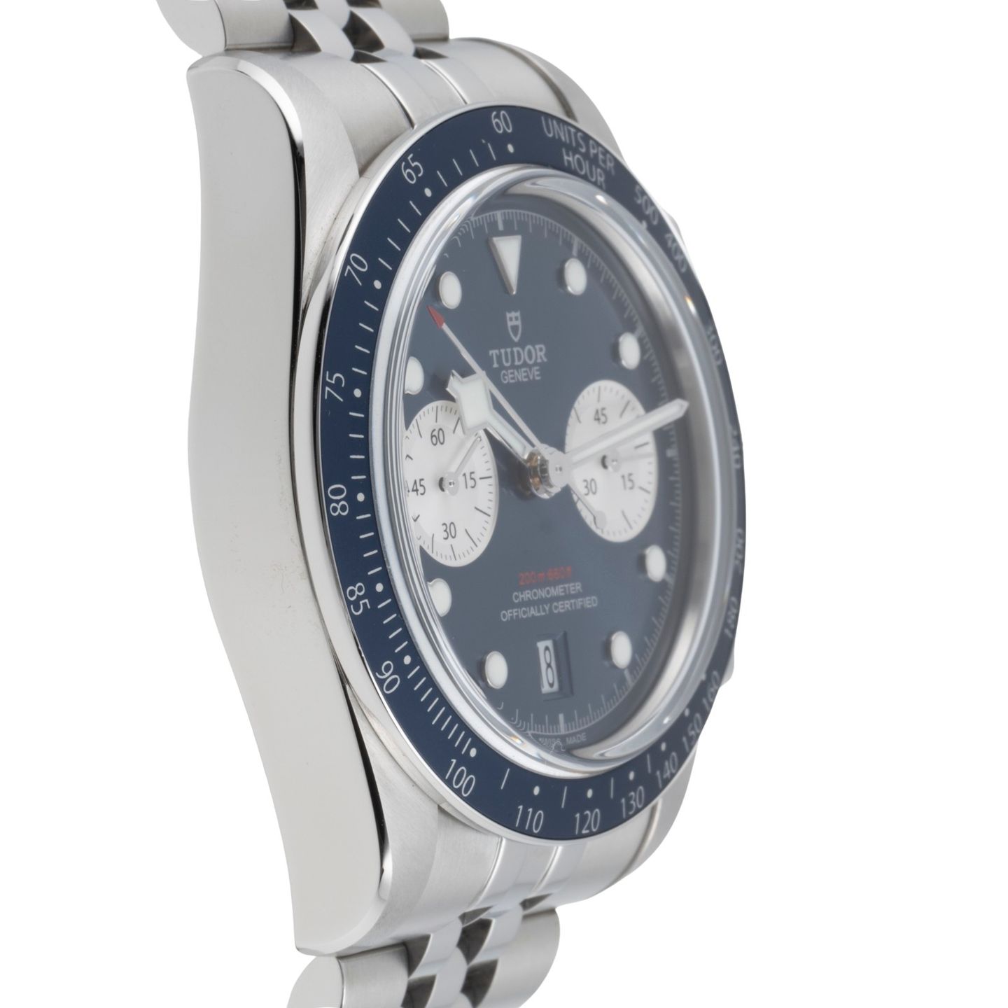 Tudor Black Bay Chrono 79360B (Unknown (random serial)) - Blue dial 41 mm Steel case (7/8)