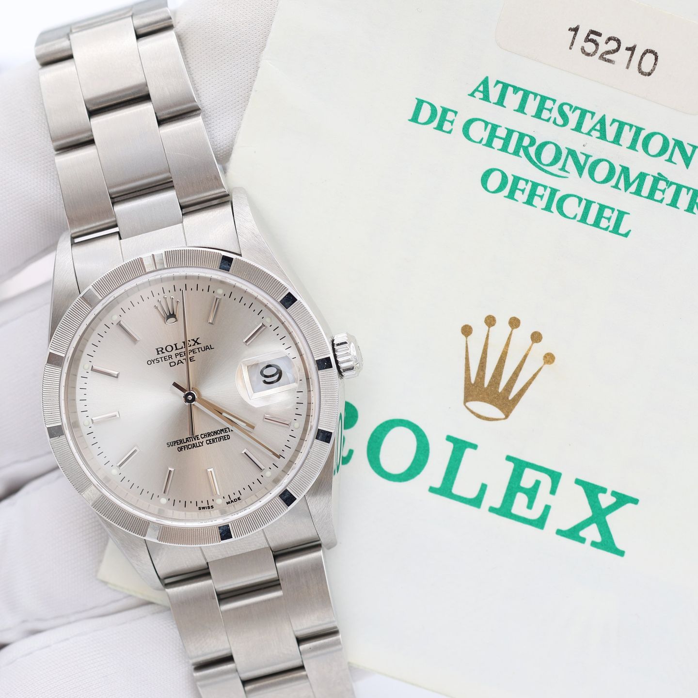 Rolex Oyster Perpetual Date 15210 - (5/8)
