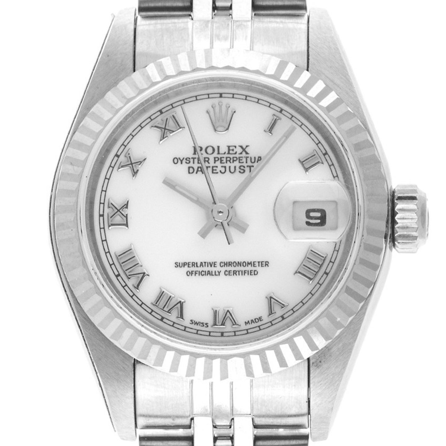 Rolex Lady-Datejust 79174 (2000) - 26mm Staal (1/7)