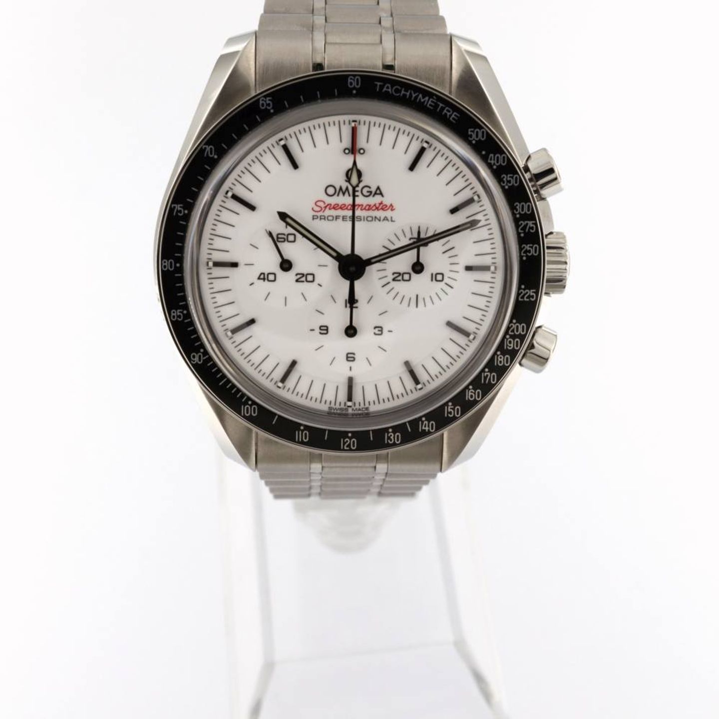 Omega Speedmaster Professional Moonwatch 310.30.42.50.04.001 (2024) - White dial 42 mm Steel case (1/6)