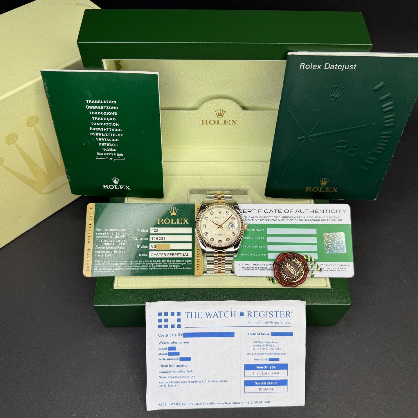 Rolex Datejust 36 116231 - (3/8)