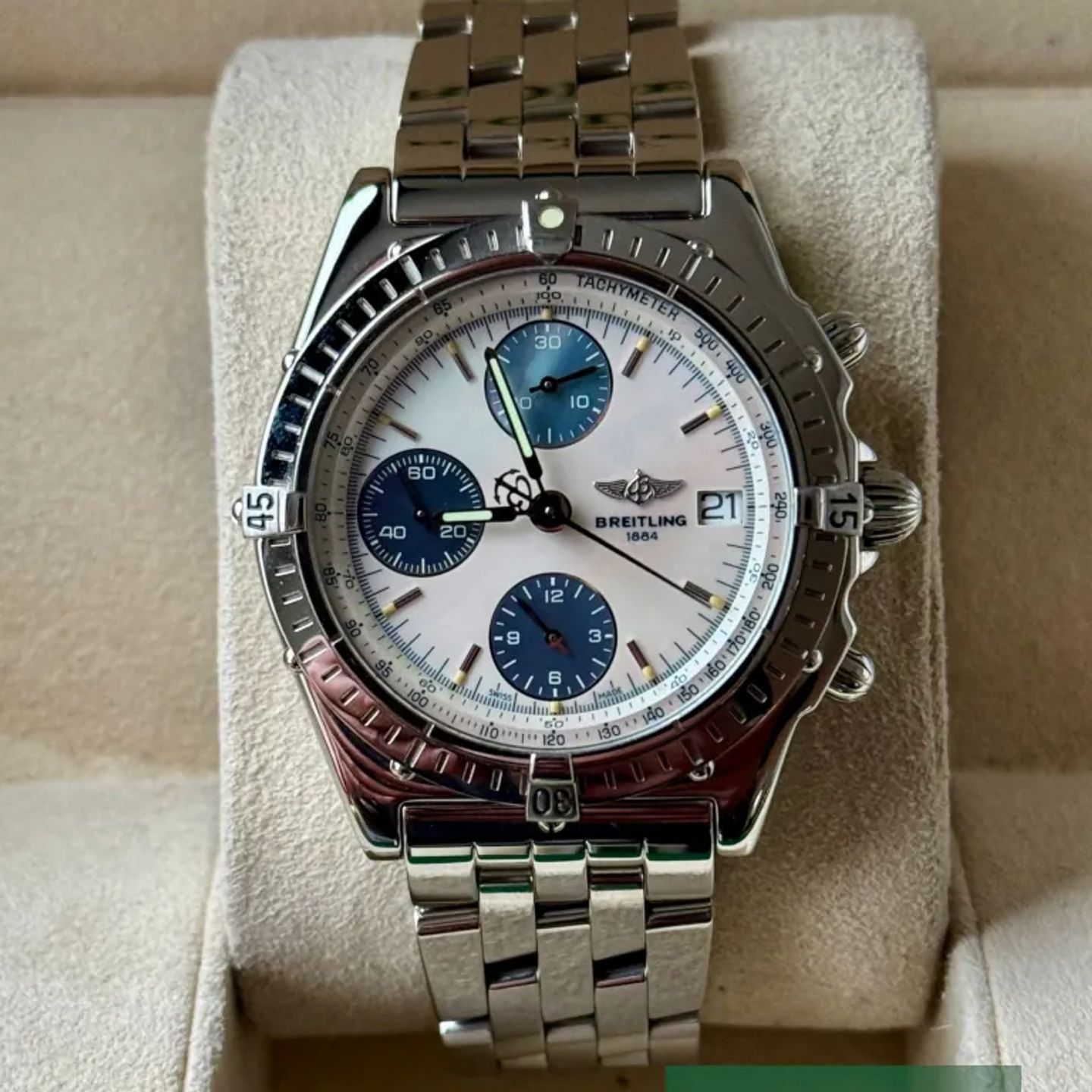 Breitling Chronomat A13050.1 (1999) - 39 mm Steel case (2/7)