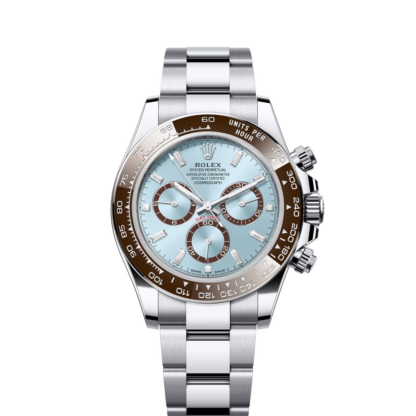 Rolex Daytona 126506 (2024) - Blue dial 40 mm Platinum case (1/8)