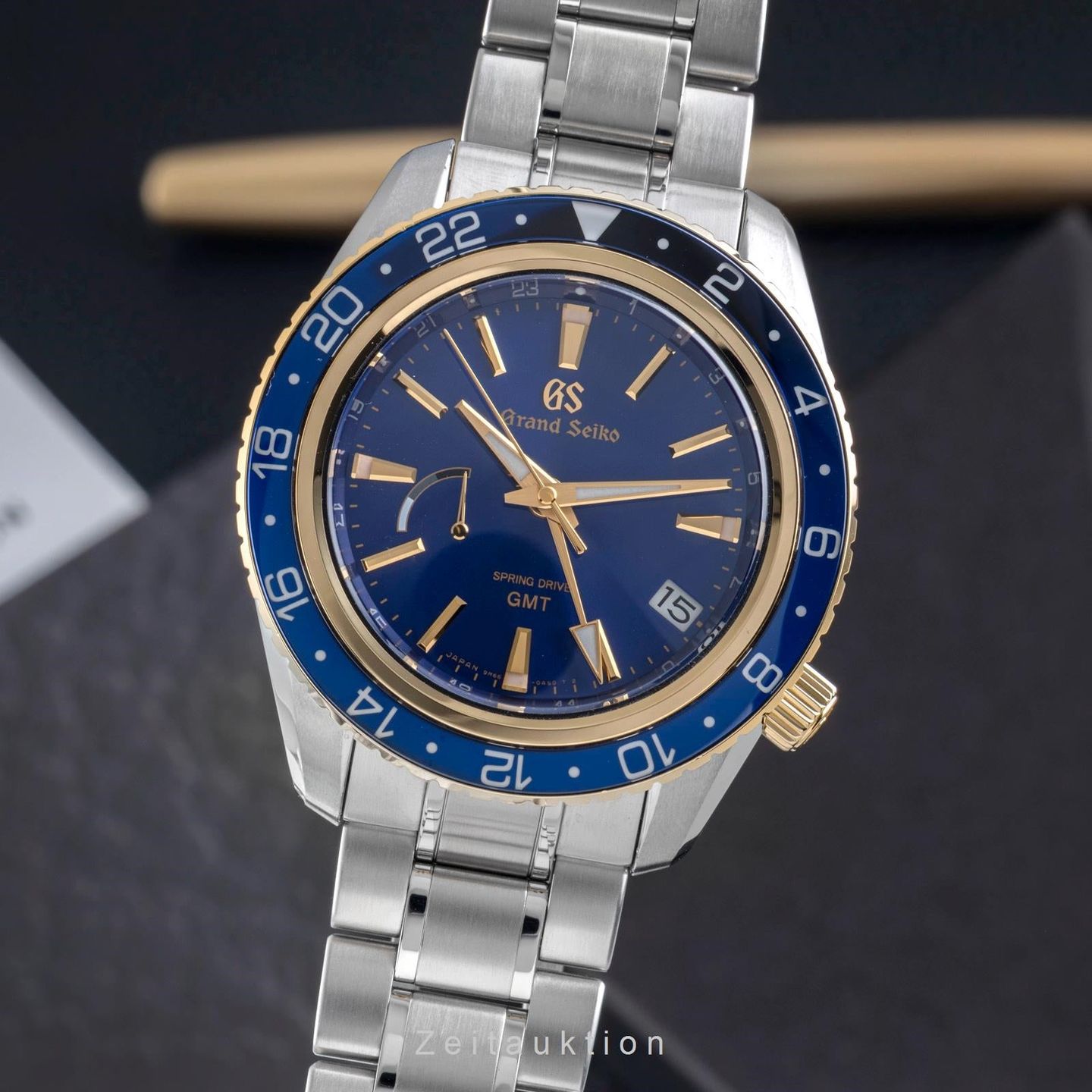 Grand Seiko Sport Collection SBGE248 (Unknown (random serial)) - Blue dial 45 mm Steel case (1/8)