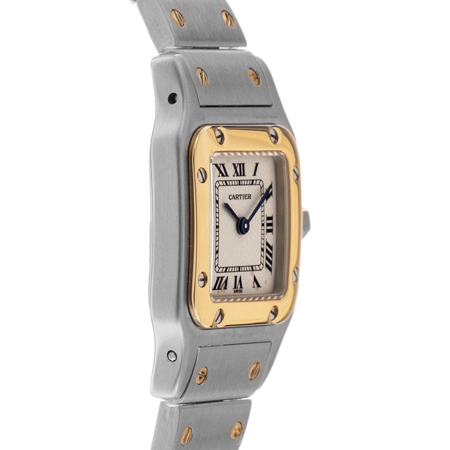 Cartier Santos Galbée 1567 (1994) - 24mm Goud/Staal (5/8)