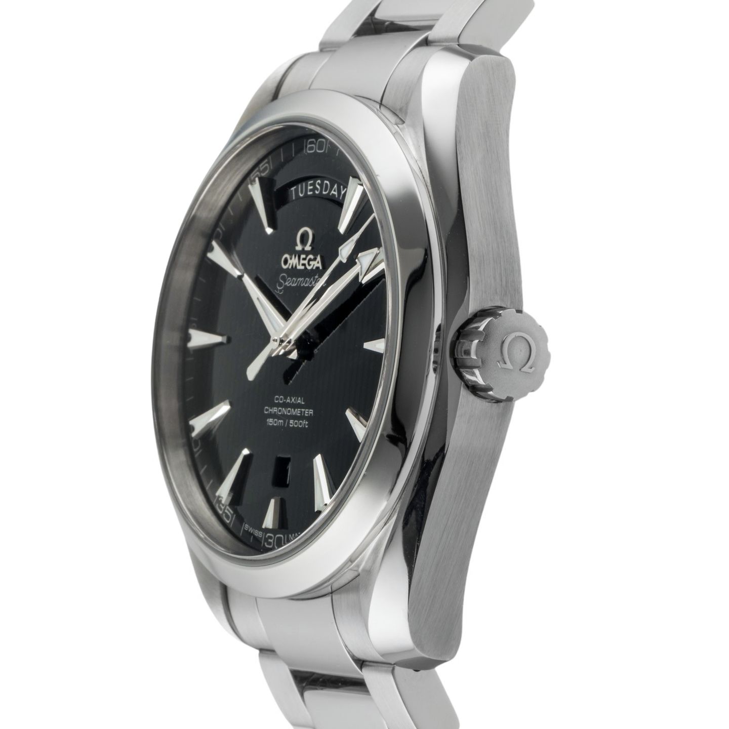 Omega Seamaster Aqua Terra 231.10.42.22.01.001 (Onbekend (willekeurig serienummer)) - Zwart wijzerplaat 42mm Staal (6/8)