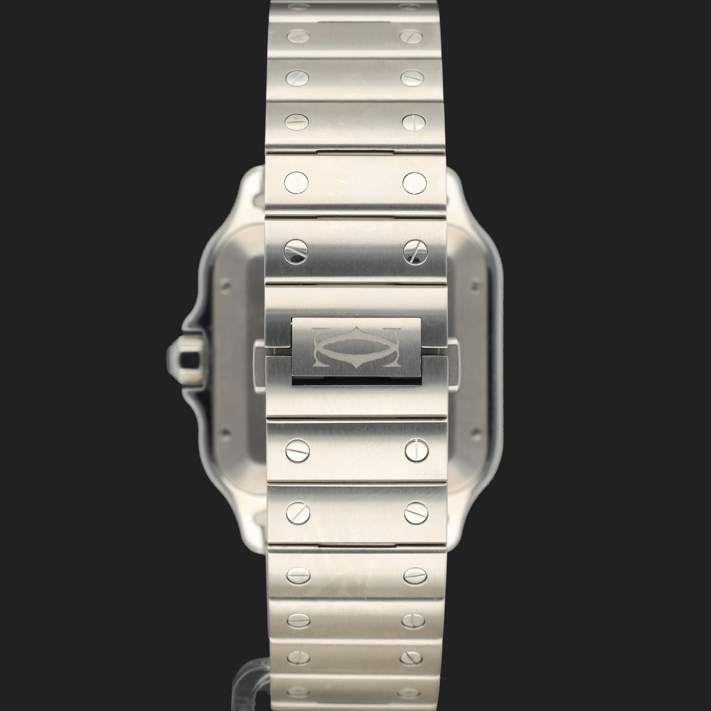 Cartier Santos WSSA0062 (2023) - Groen wijzerplaat 40mm Staal (6/8)