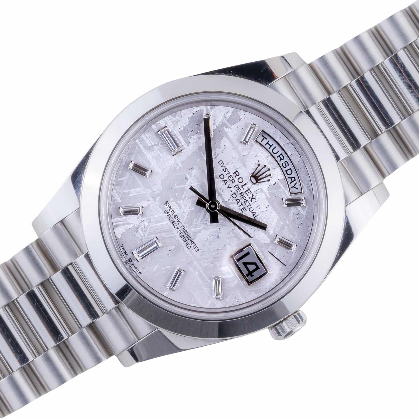 Rolex Day-Date 40 228206 (2021) - 40 mm Platinum case (1/8)