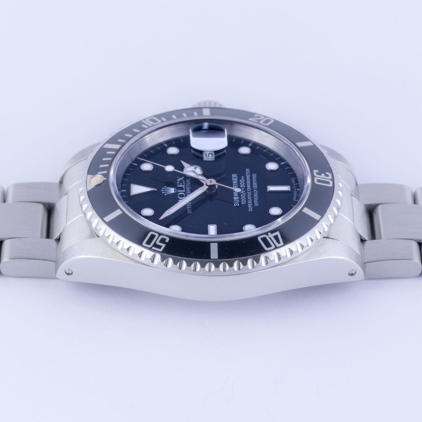 Rolex Submariner Date 16610 (1991) - Black dial 40 mm Steel case (5/7)