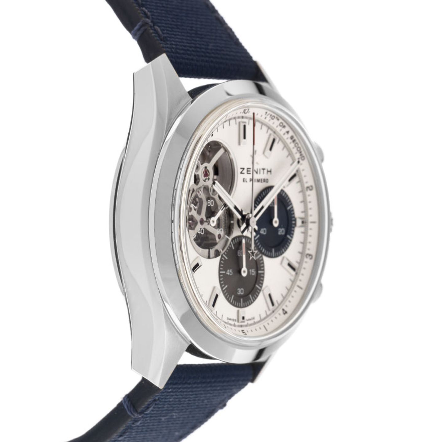 Zenith El Primero Chronomaster 03.3300.3604/69.C823 (2024) - Zilver wijzerplaat 40mm Staal (4/6)