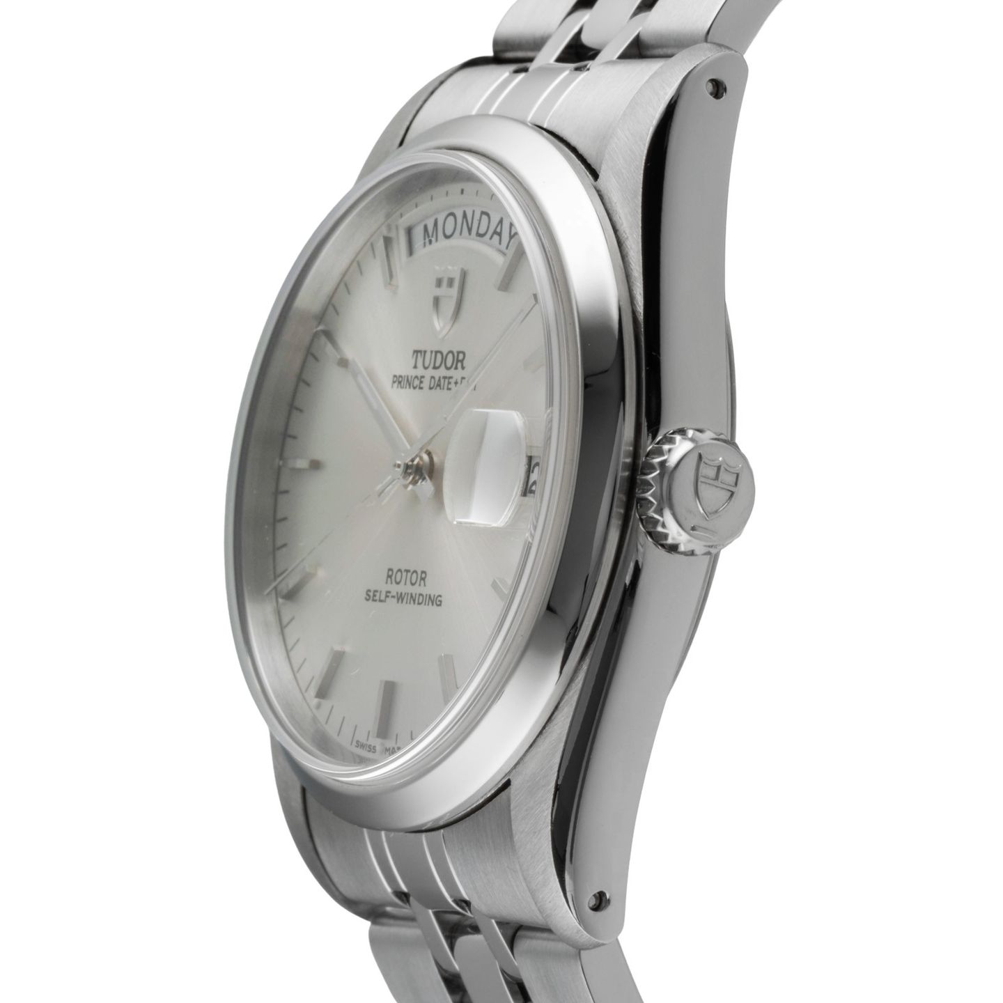 Tudor Prince Date 76200 (2005) - 36mm Staal (6/8)