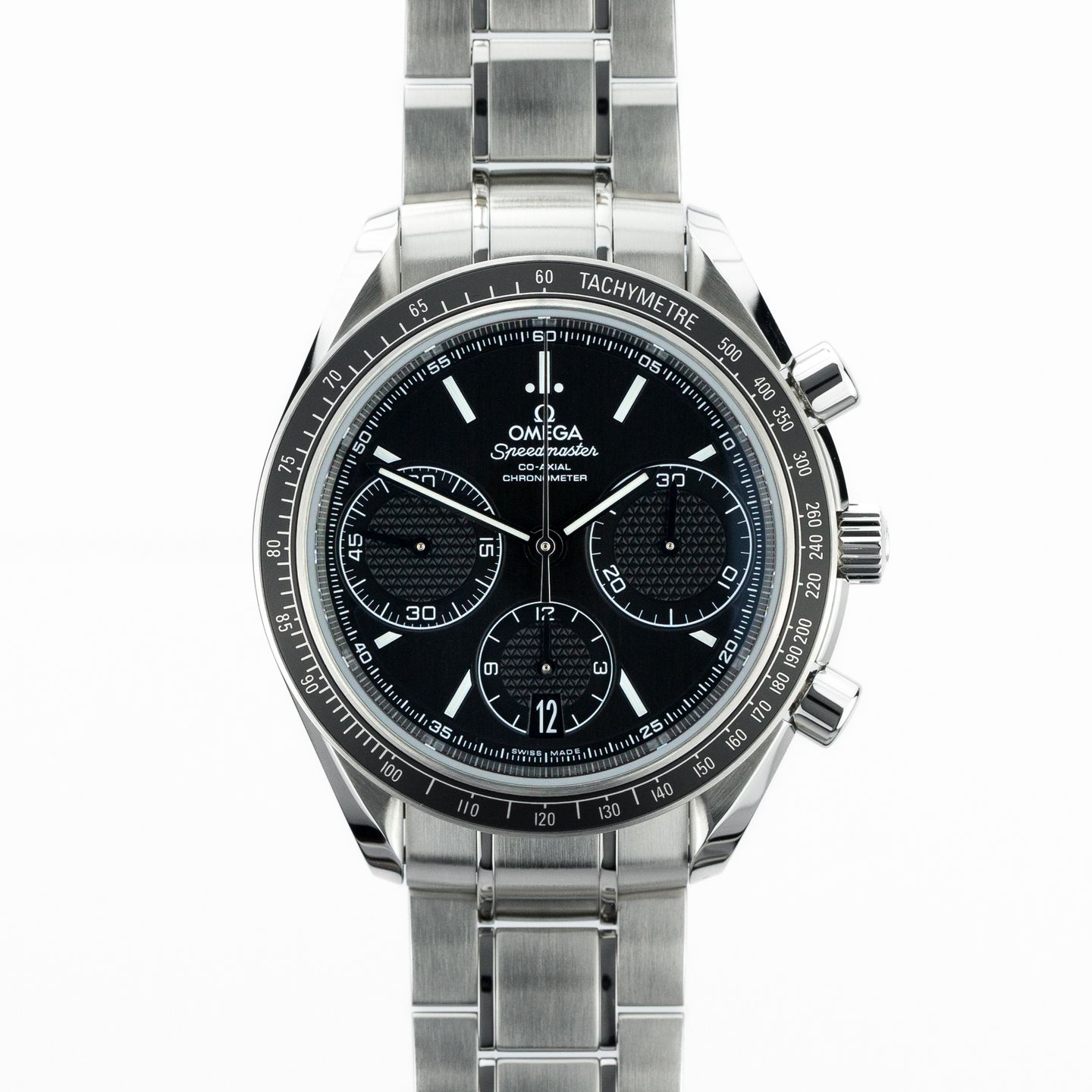 Omega Speedmaster Racing 326.30.40.50.01.001 (2024) - Black dial 40 mm Steel case (1/8)