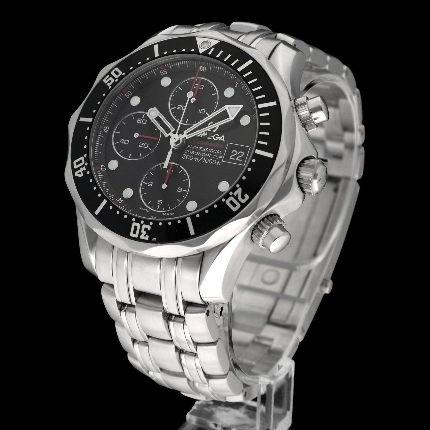 Omega Seamaster Diver 300 M 213.30.42.40.01.001 (2010) - Black dial 42 mm Steel case (2/8)