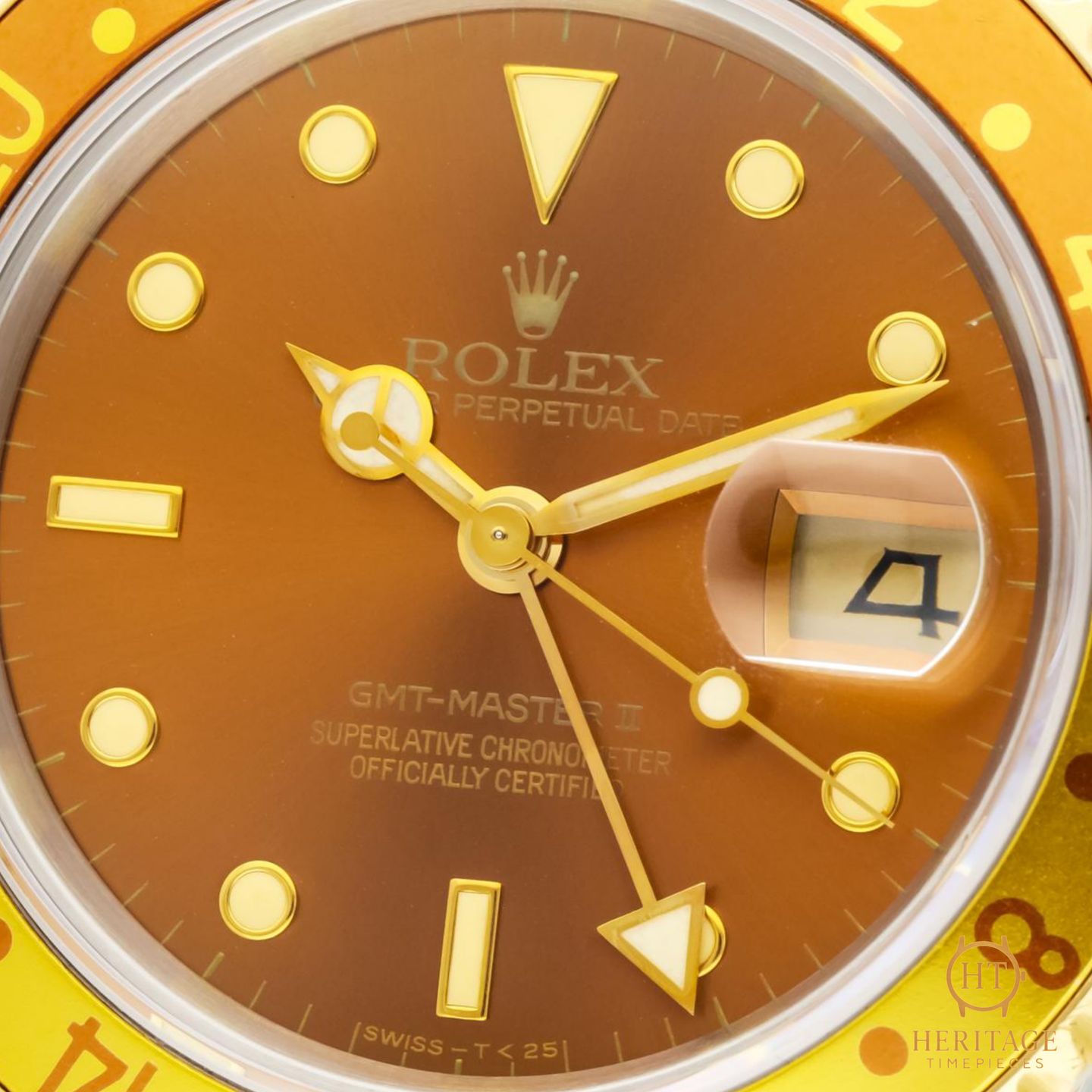 Rolex GMT-Master II 16713 (Unknown (random serial)) - 40 mm Gold/Steel case (7/8)