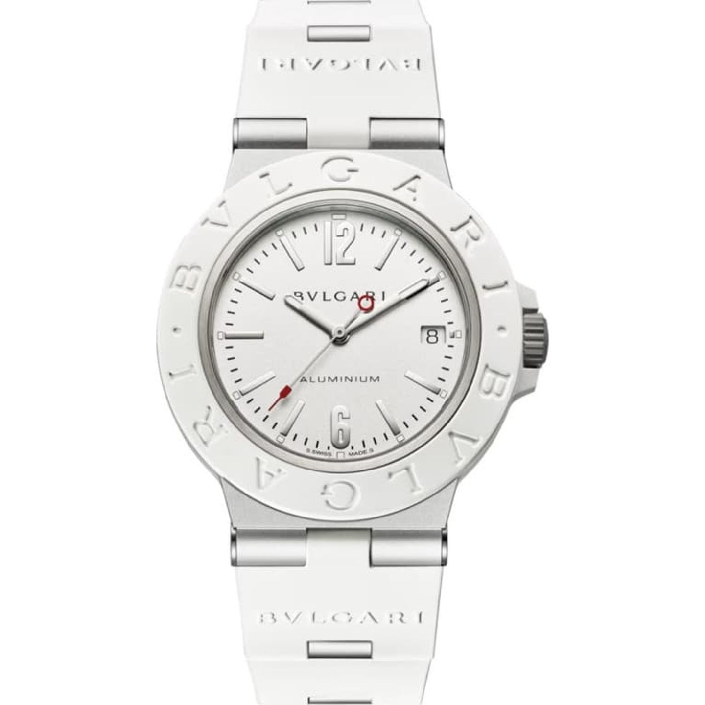 Bulgari Bulgari 103964 (2024) - White dial Unknown Aluminium case (1/1)