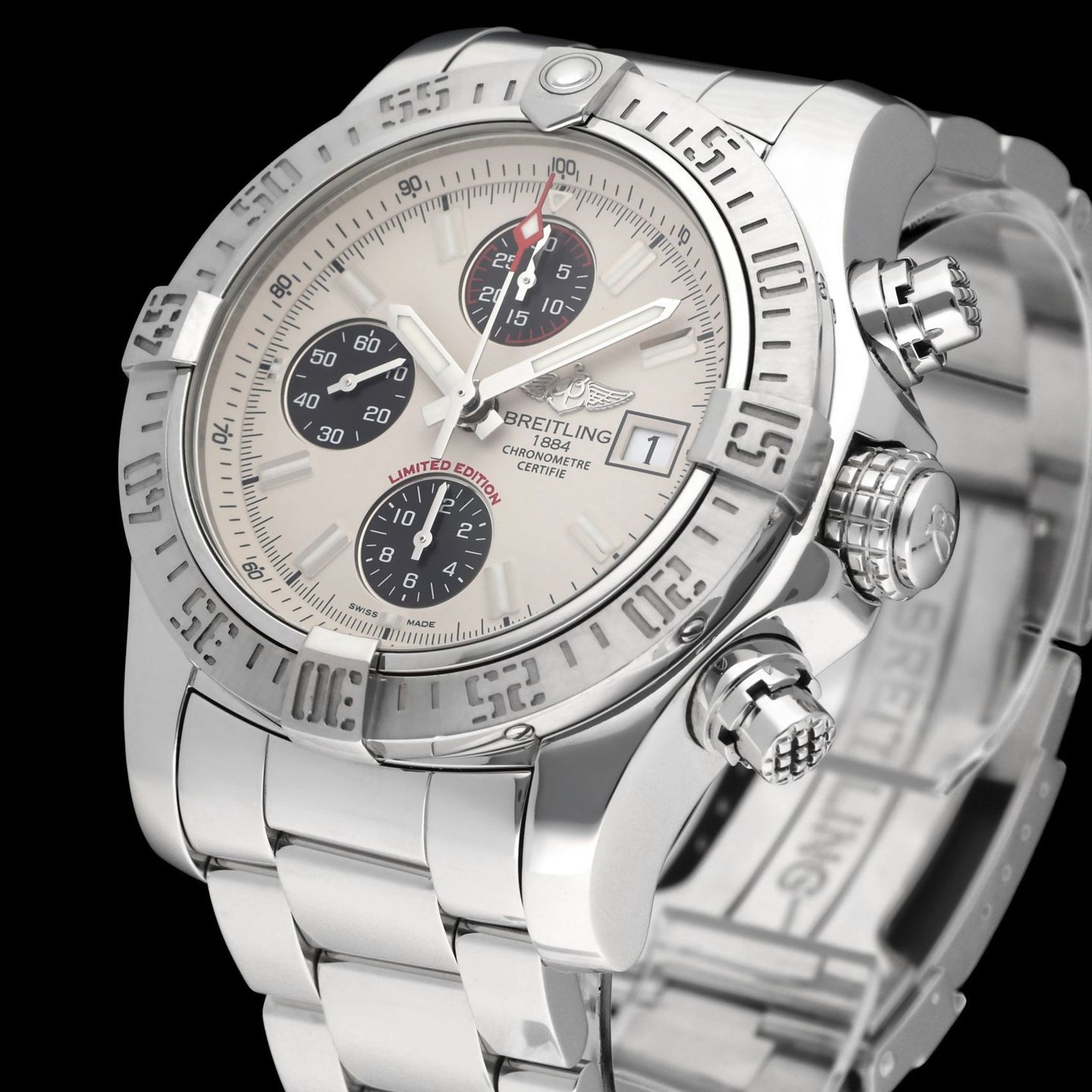 Breitling Avenger II A13381 (2016) - 43 mm Steel case (6/7)