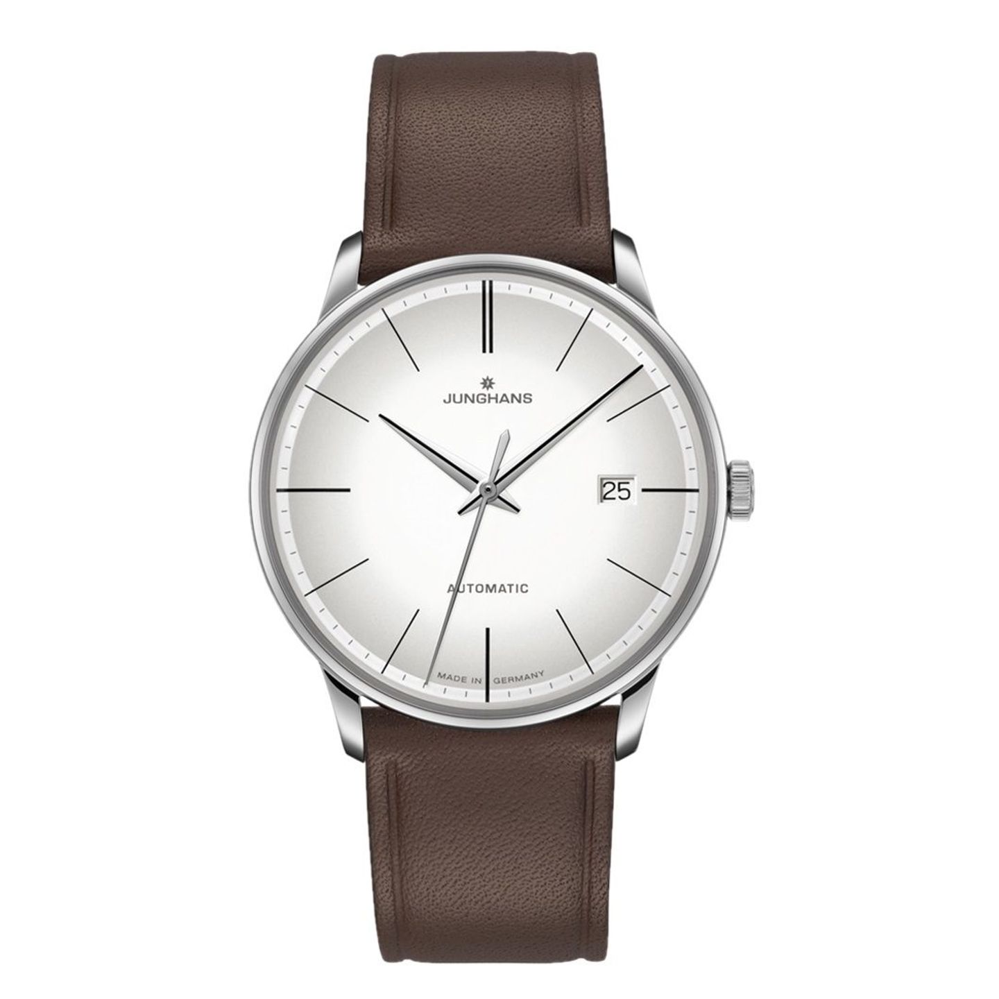 Junghans Meister 27/4050.02 (2025) - Silver dial 38 mm Steel case (3/5)