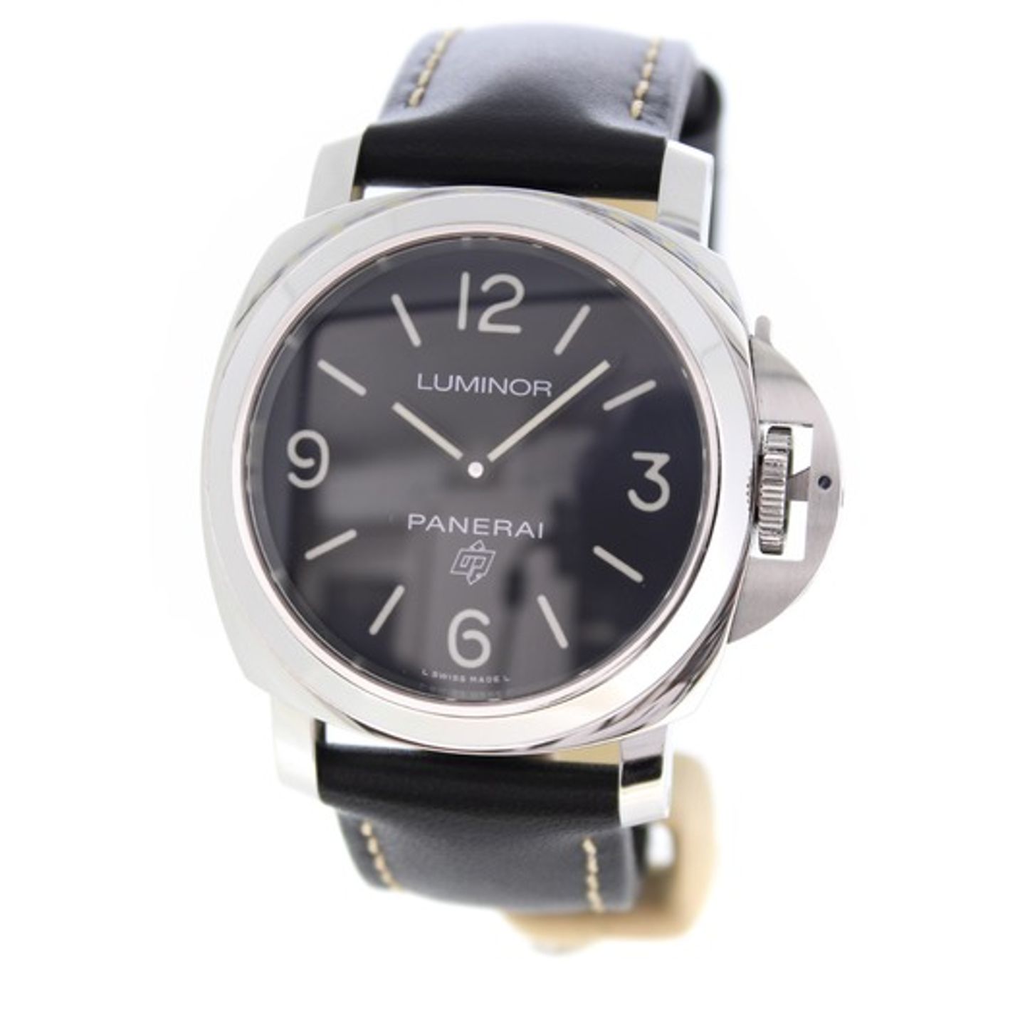 Panerai Luminor Base Logo PAM 00773 (2019) - Black dial 44 mm Steel case (2/6)