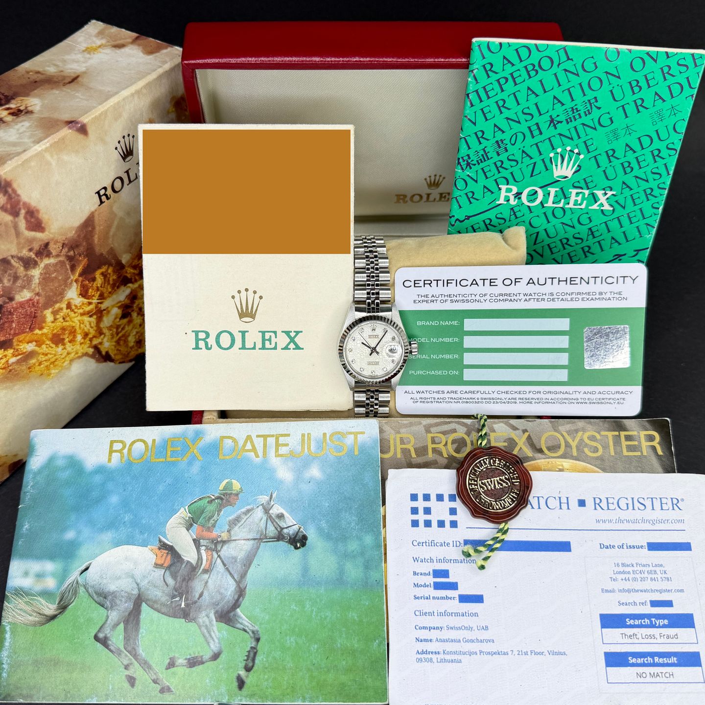 Rolex Lady-Datejust 69174 - (3/4)