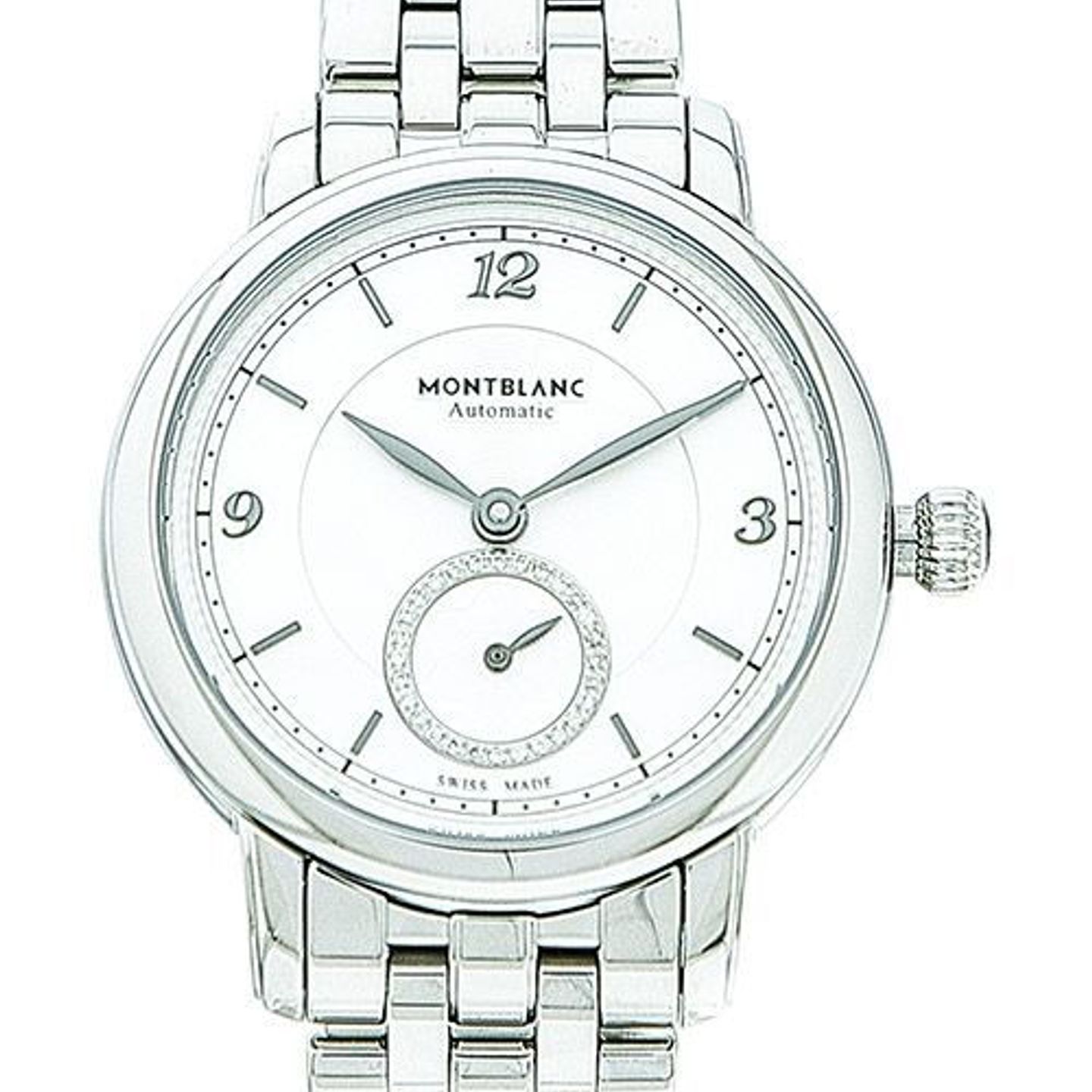 Montblanc Star 118535 (2024) - Zilver wijzerplaat 32mm Staal (1/4)