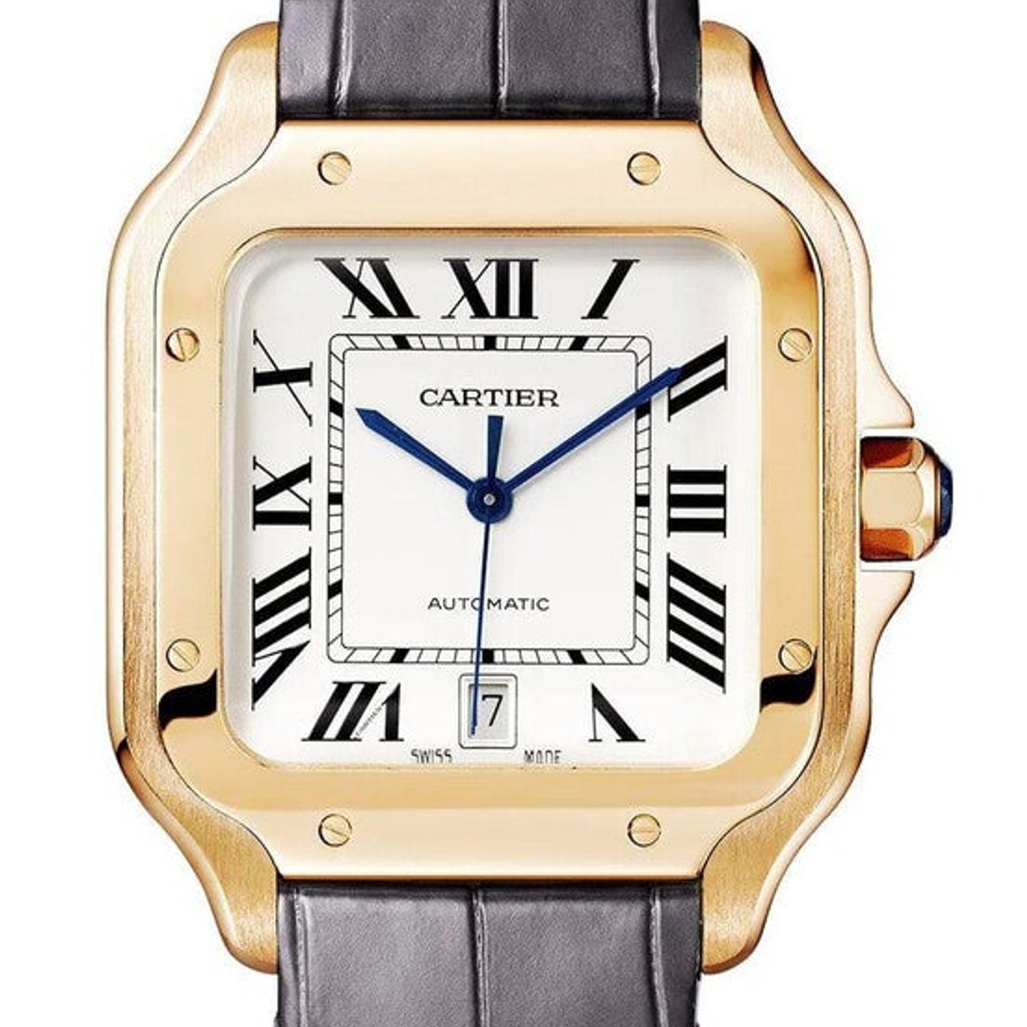 Cartier Santos WGSA0019 (2026) - Silver dial 39 mm Rose Gold case (1/1)