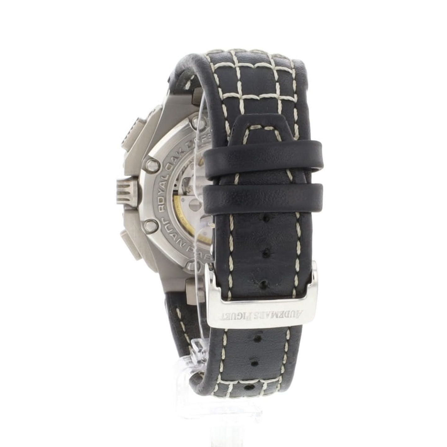 Audemars Piguet Royal Oak Offshore Chronograph 26030IO.OO.D001IN.01 (2005) - Silver dial 42 mm Titanium case (4/6)