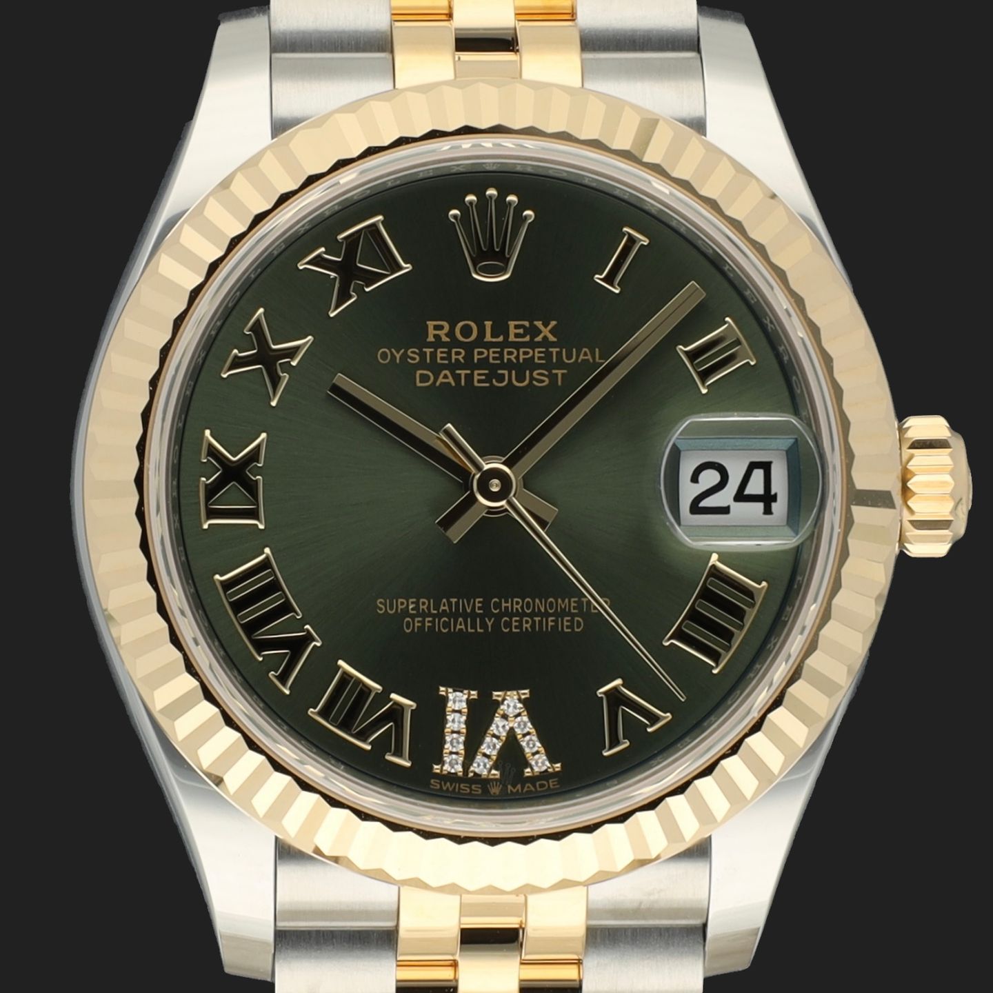 Rolex Datejust 31 278273 (2024) - 31mm Goud/Staal (2/8)