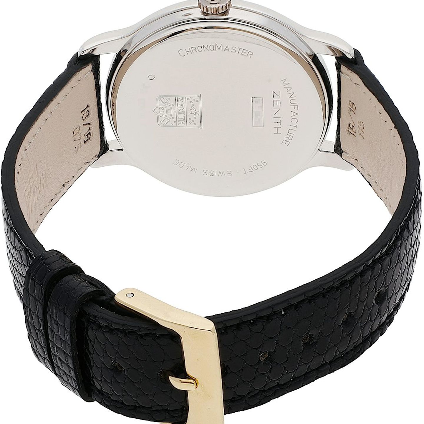 Zenith Elite Power Reserve 39.0240.655 (1997) - Silver dial 36 mm (5/5)