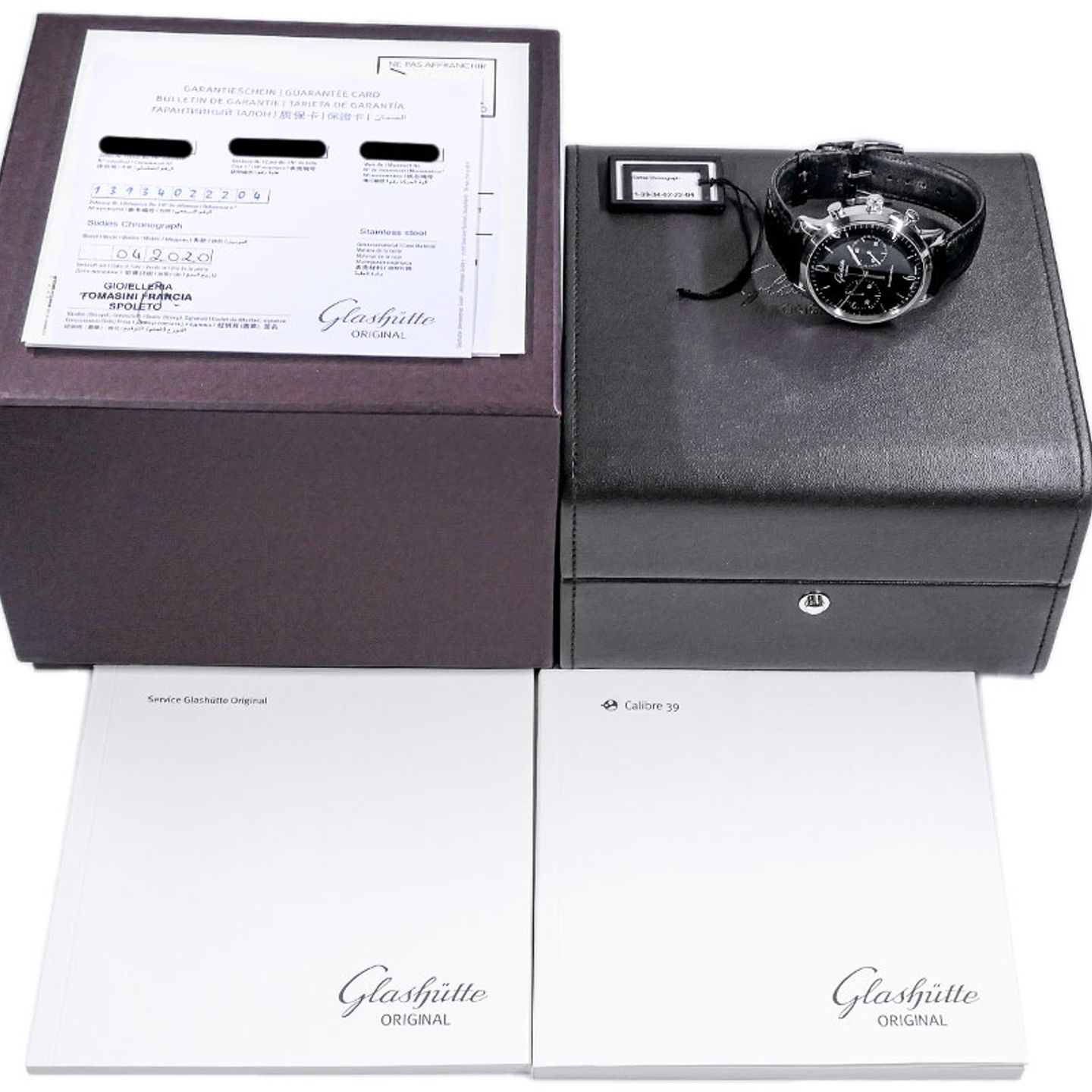 Glashütte Original Sixties Chronograph 1-39-34-02-22-04 (2020) - Black dial 42 mm Steel case (7/7)
