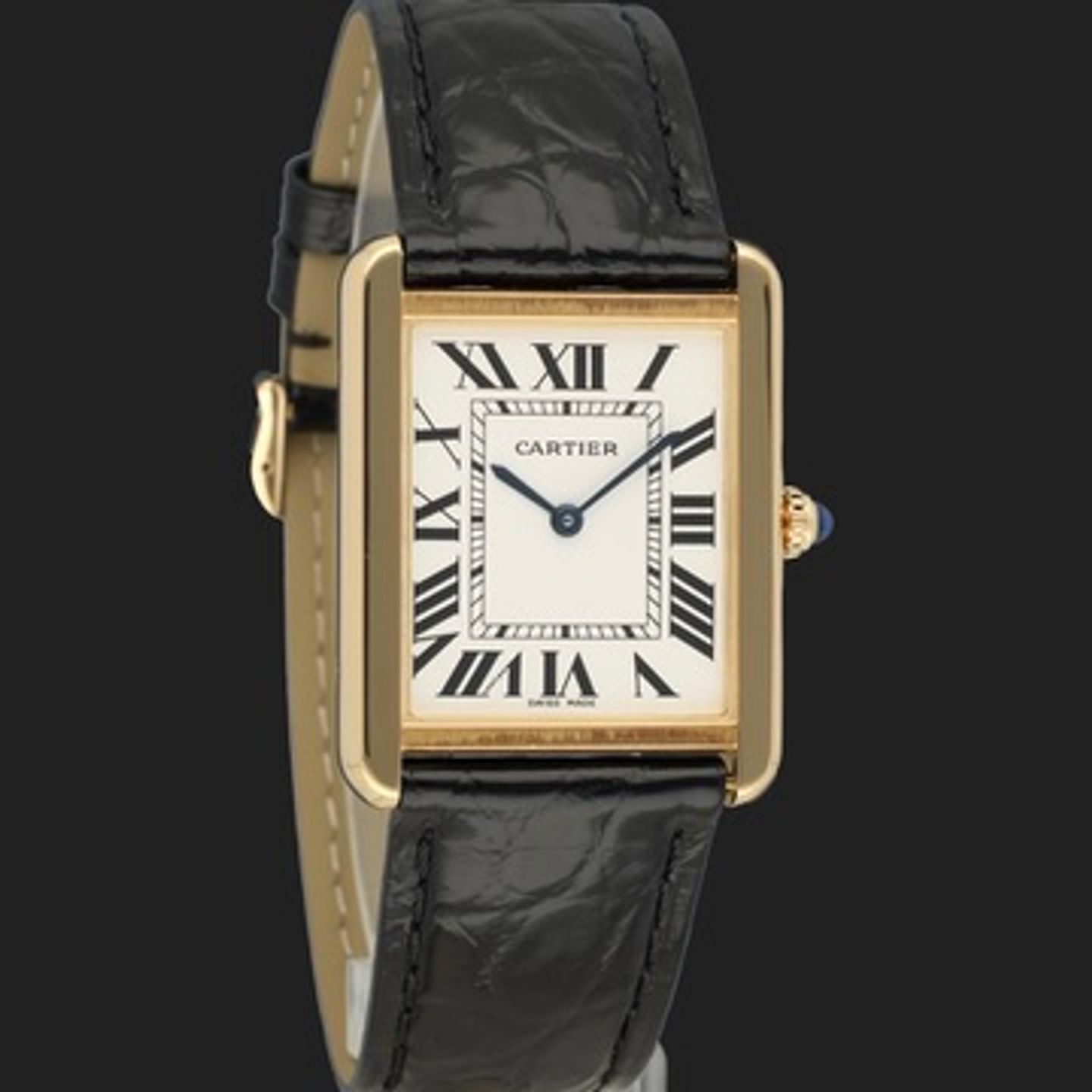 Cartier Tank Solo W5200004 (2020) - 35mm Geelgoud (4/8)