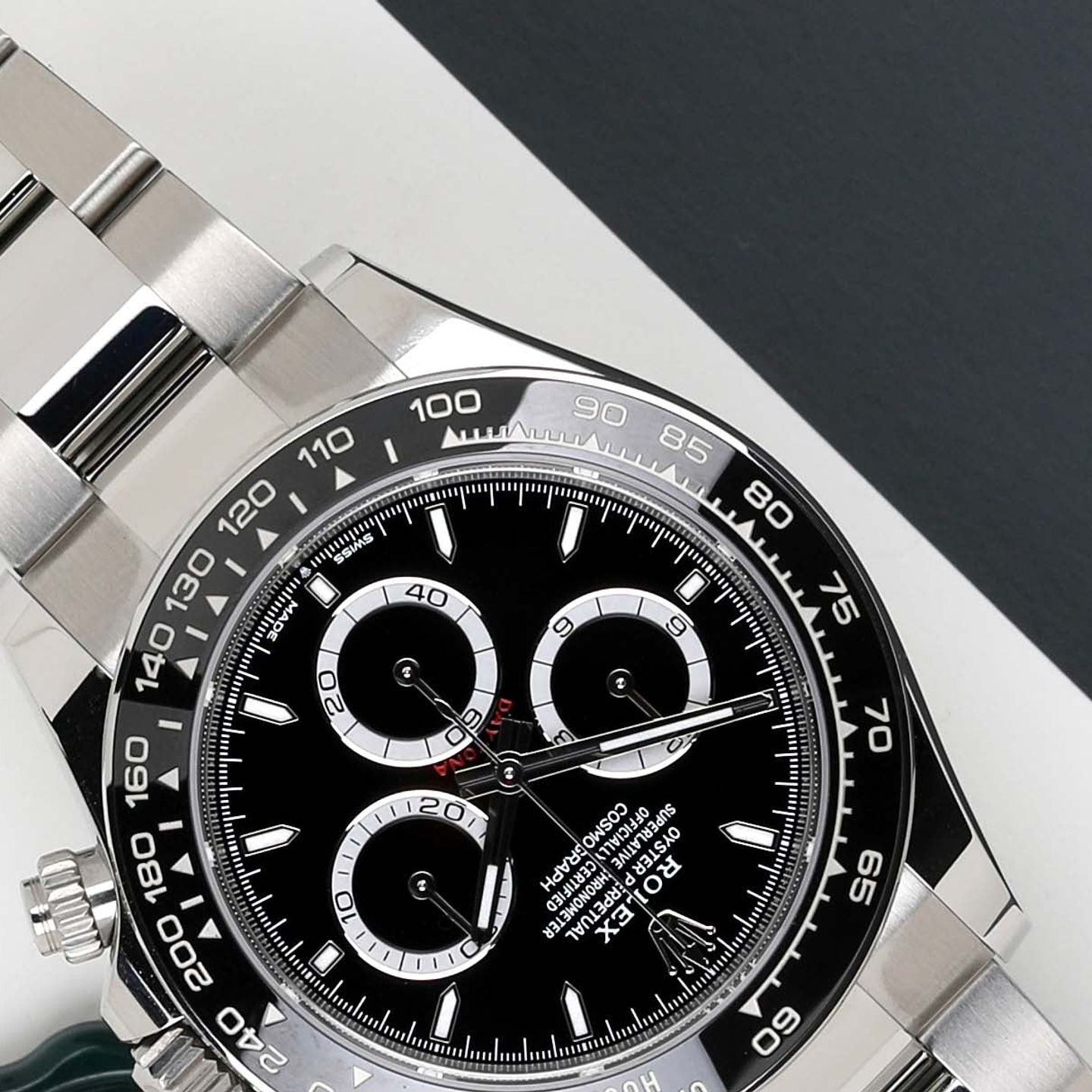 Rolex Daytona 126500LN (2024) - Wit wijzerplaat 40mm Staal (4/8)