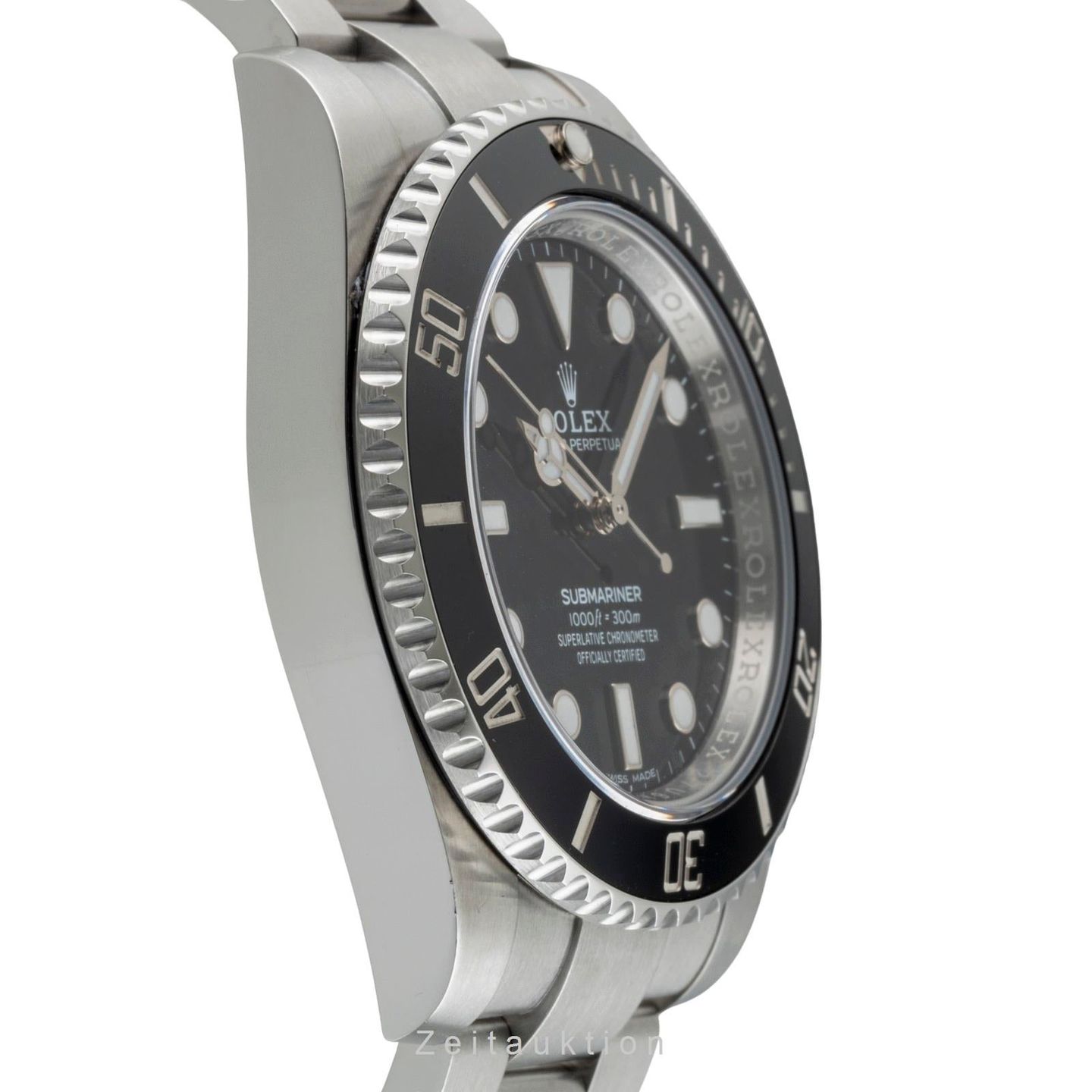 Rolex Submariner No Date 114060 (Onbekend (willekeurig serienummer)) - Zwart wijzerplaat 40mm Staal (6/8)