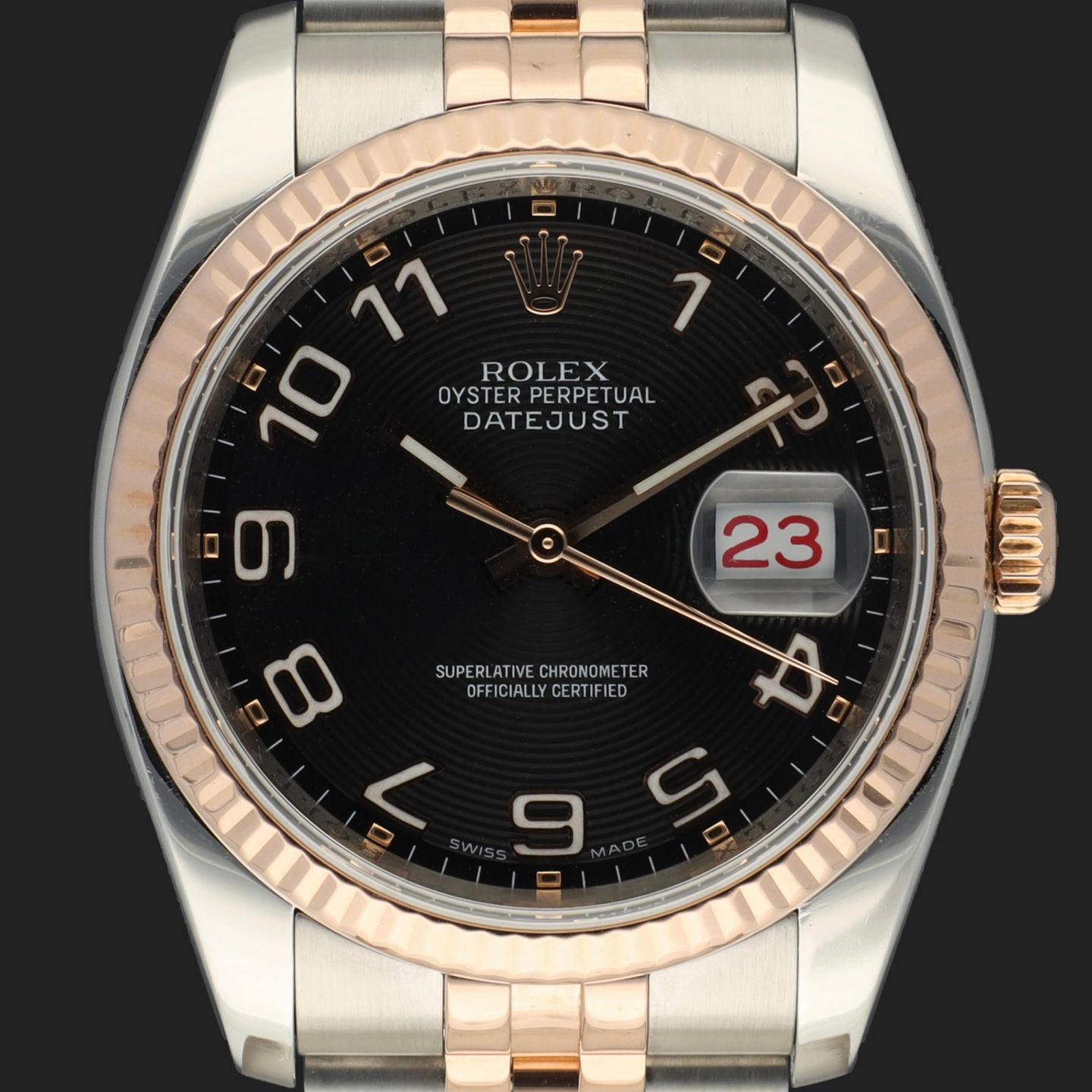 Rolex Datejust 36 116231 (2007) - 36mm Goud/Staal (2/8)