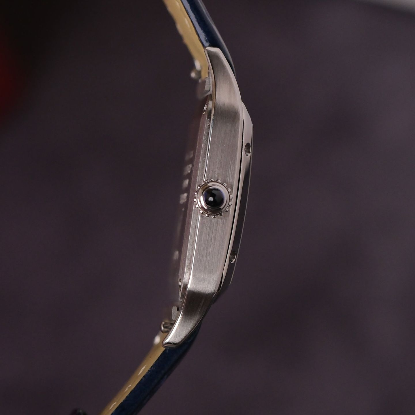 Cartier Santos Dumont WSSA0023 (Unknown (random serial)) - Silver dial 28 mm Steel case (5/8)