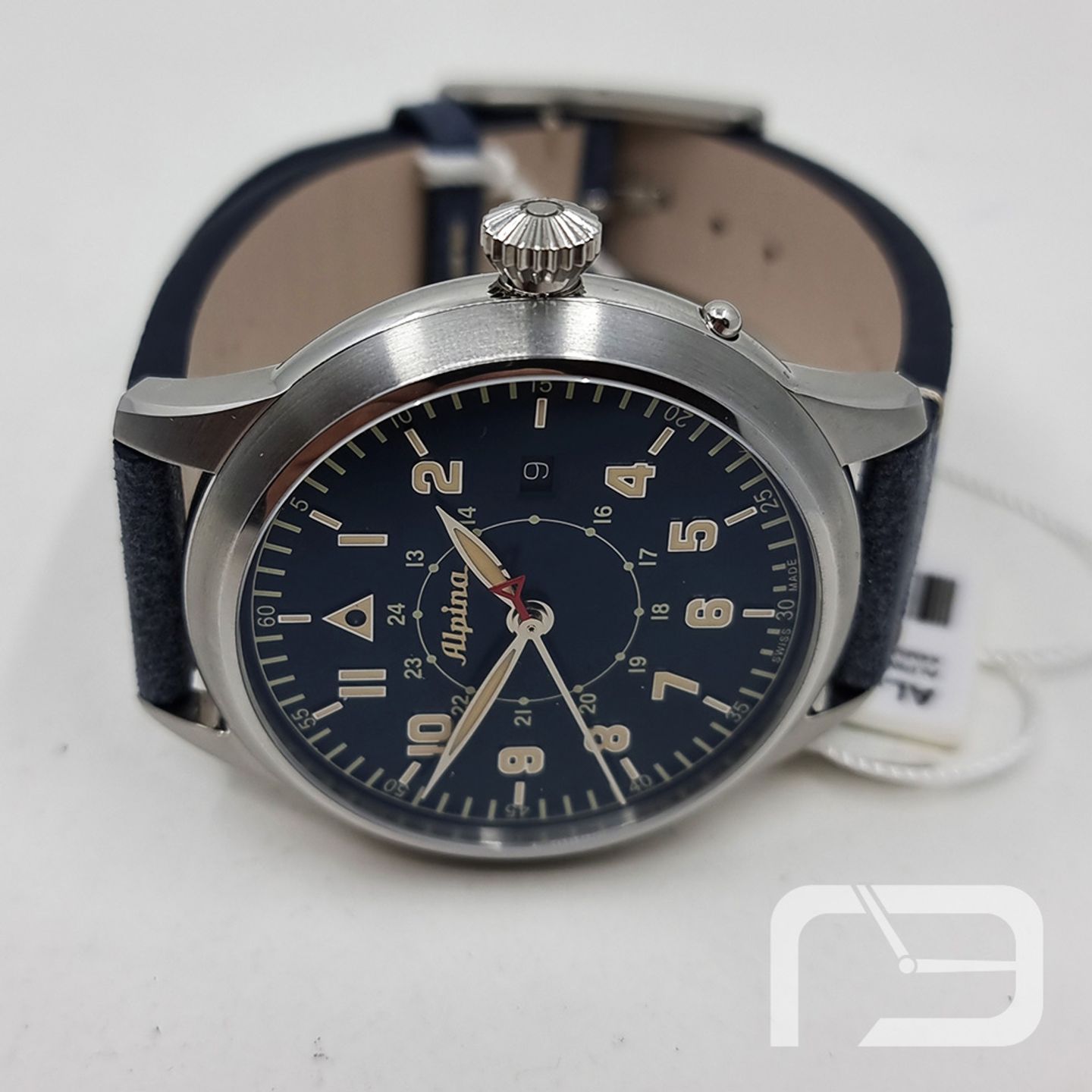 Alpina Startimer AL-525NBG4SH6 (2024) - Zwart wijzerplaat 44mm Staal (6/8)