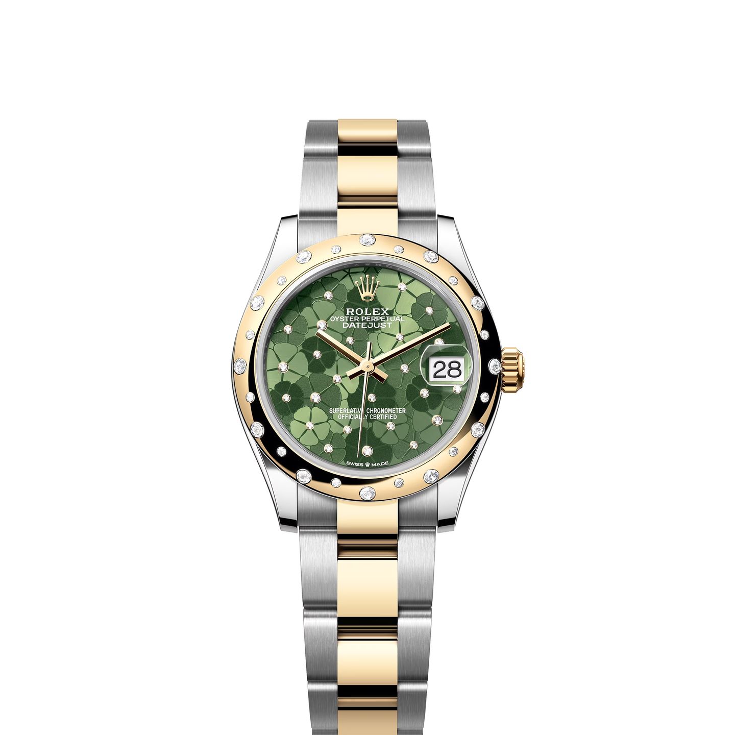 Rolex Datejust 31 278343RBR (2024) - Groen wijzerplaat 31mm Staal (1/1)