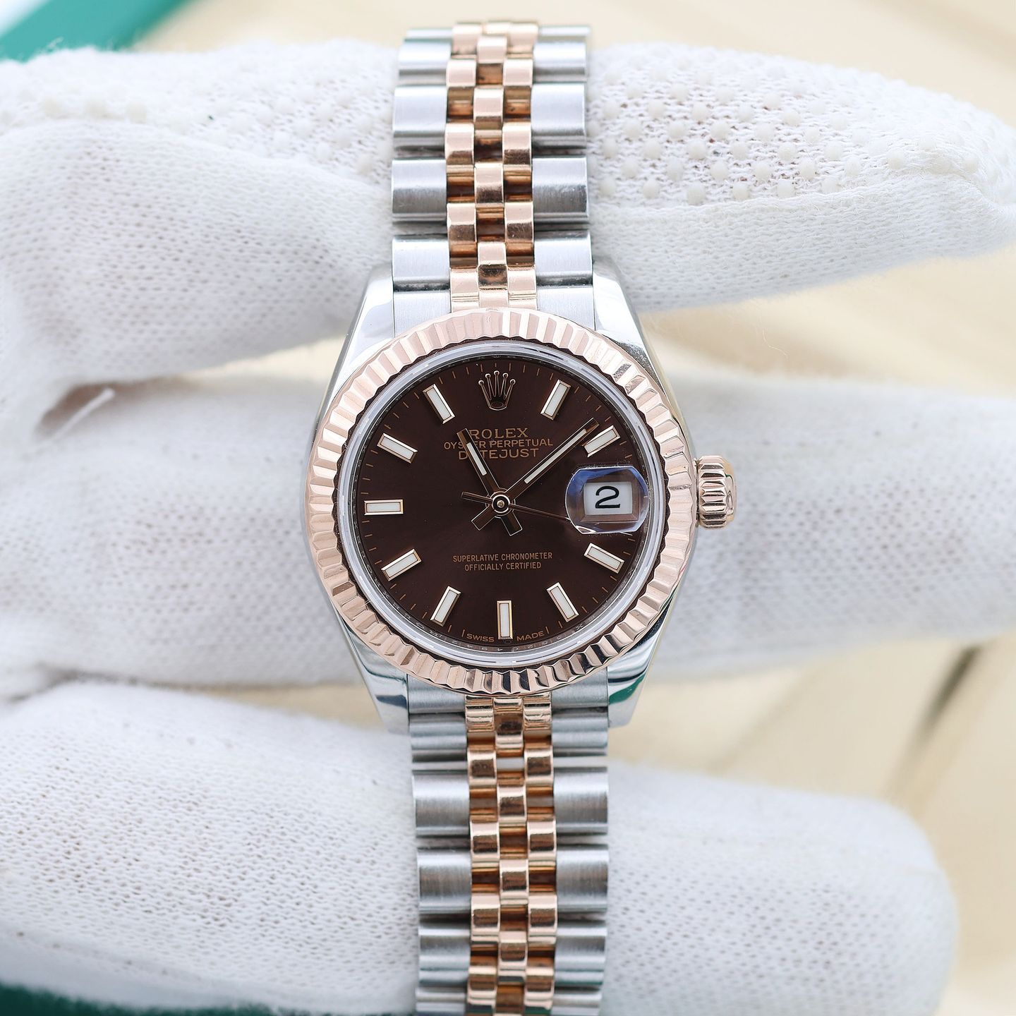 Rolex Oyster Perpetual 31 277200 (2019) - 31 mm Steel case (3/8)