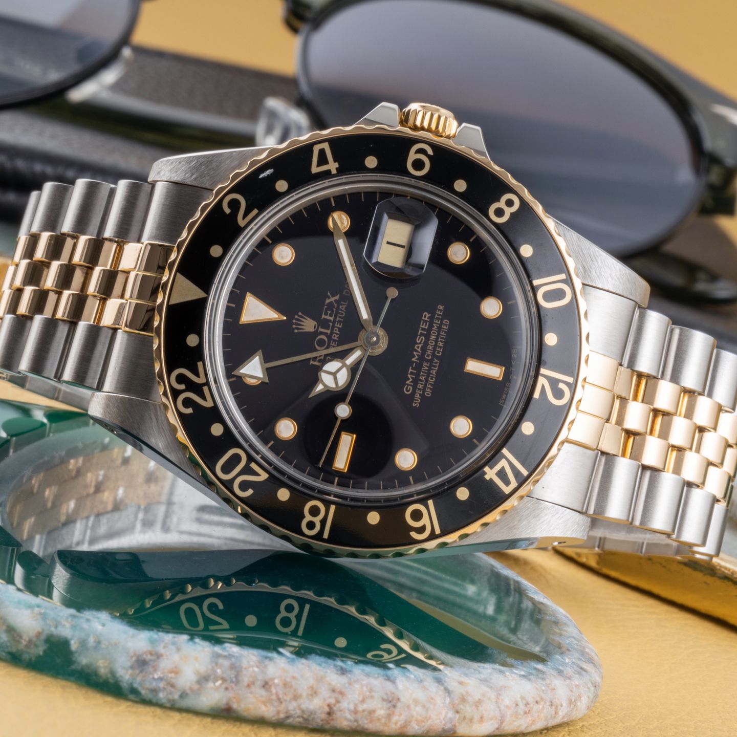 Rolex GMT-Master 16753 (1988) - 40mm Goud/Staal (2/8)