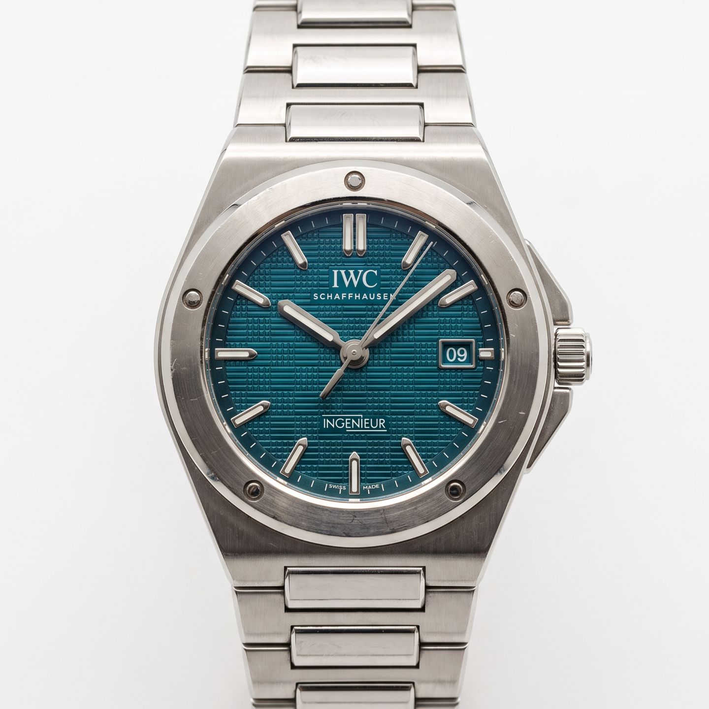 IWC Ingenieur Automatic IW328903 (Unknown (random serial)) - Blue dial 40 mm Steel case (2/5)