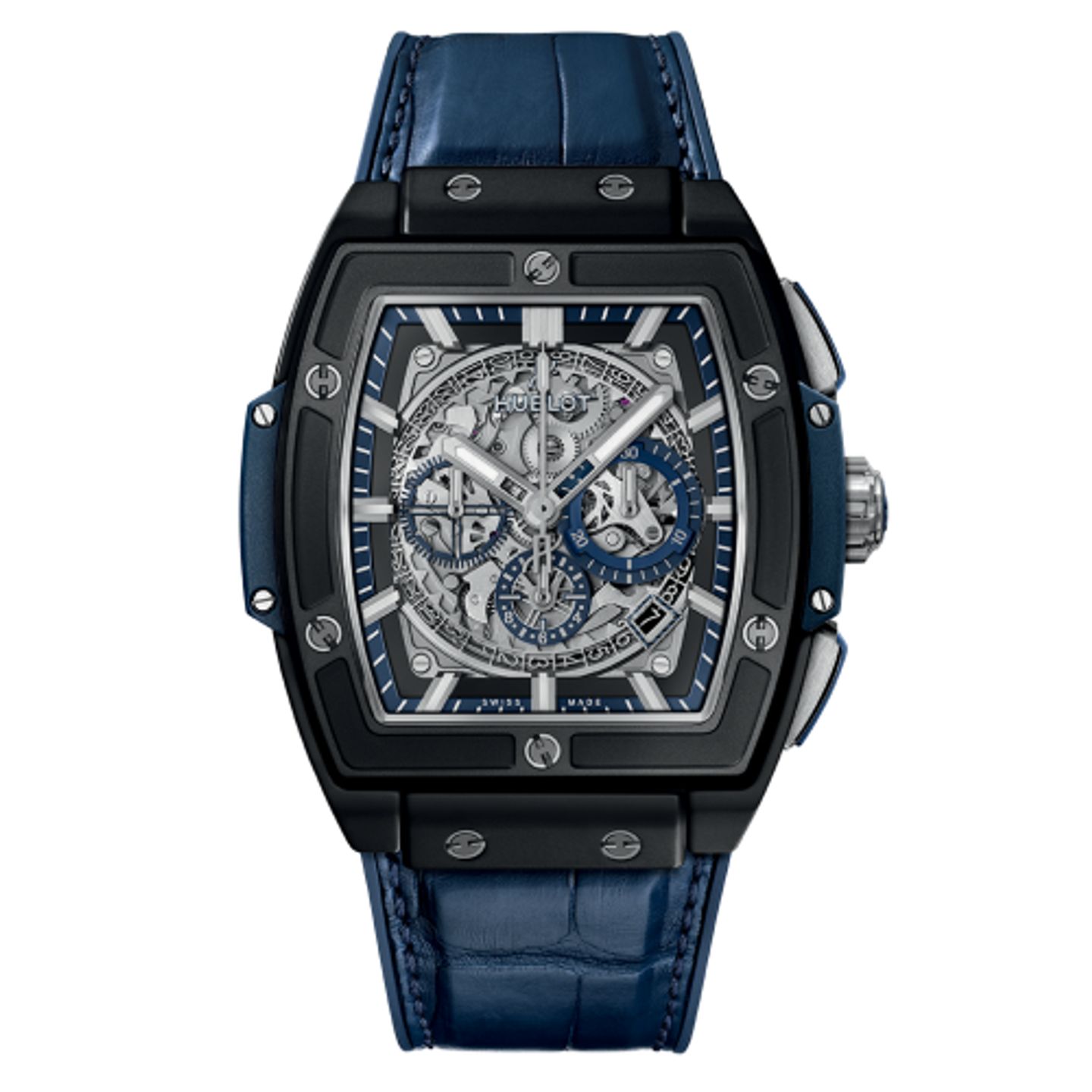 Hublot Spirit of Big Bang 601.CI.7170.LR (2023) - Transparant wijzerplaat 45mm Keramiek (1/1)