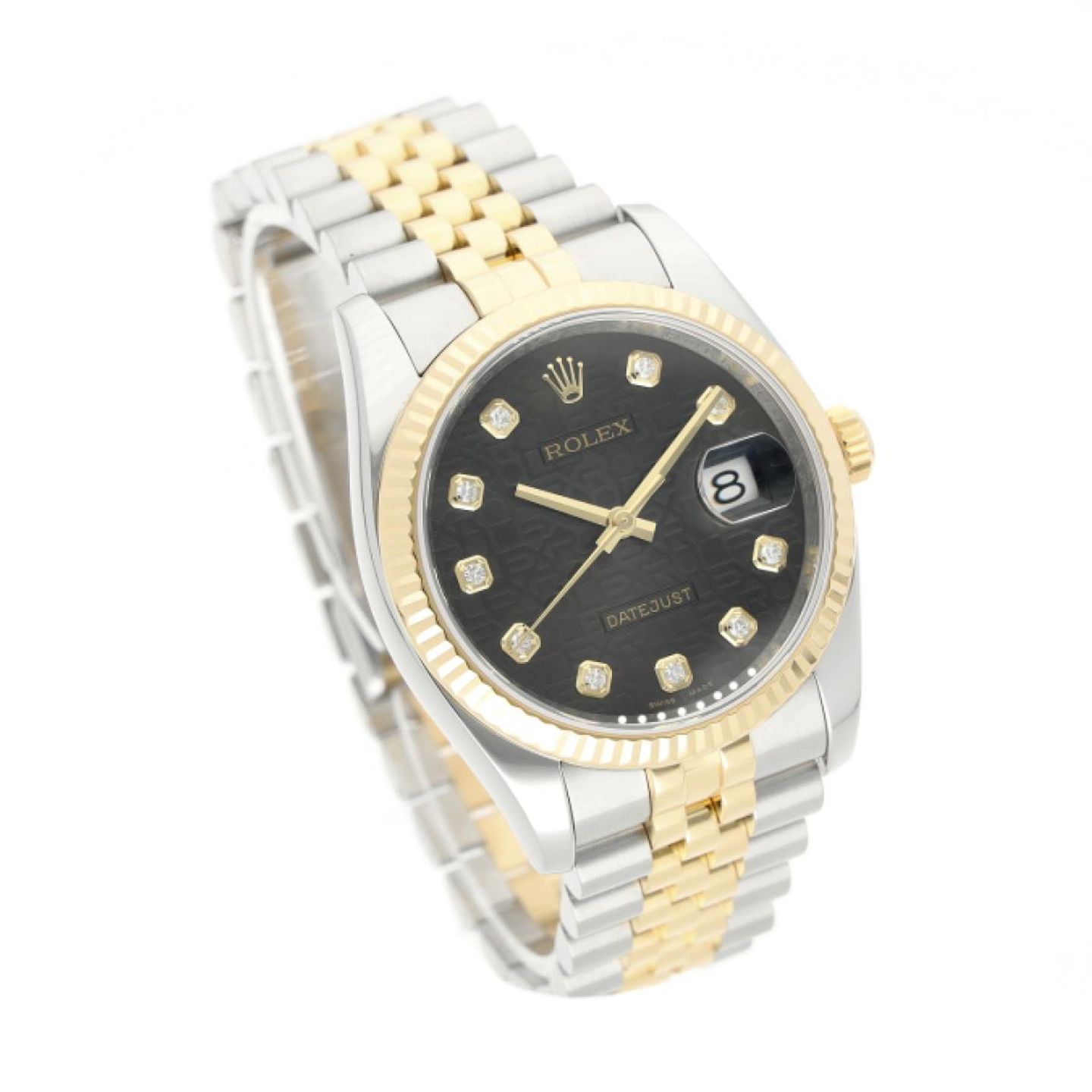 Rolex Datejust 36 116233 (2012) - 36mm Goud/Staal (3/5)