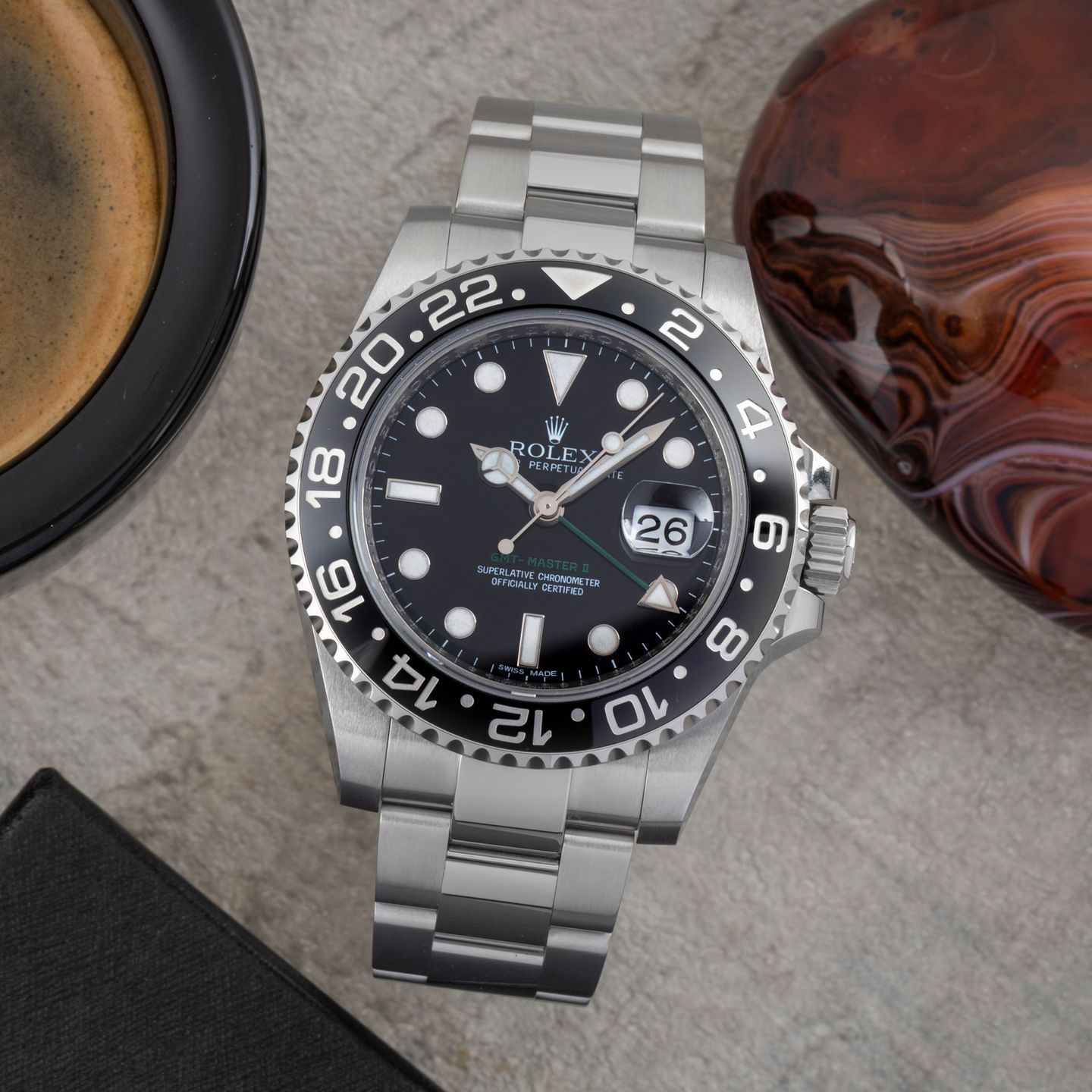 Rolex GMT-Master II 116710LN (Unknown (random serial)) - Black dial 40 mm Steel case (1/8)