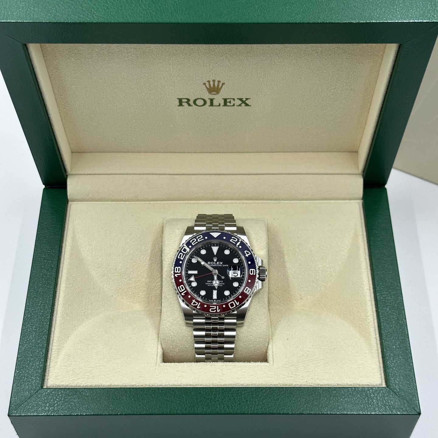 Rolex GMT-Master II 126710BLRO (Onbekend (willekeurig serienummer)) - Zwart wijzerplaat 40mm Staal (4/8)