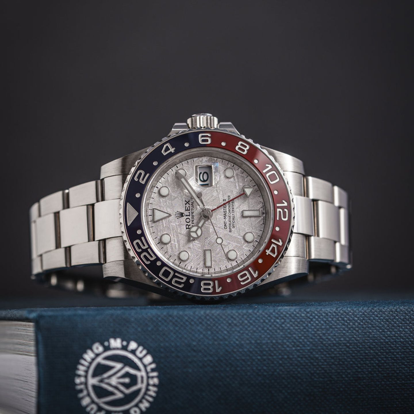 Rolex GMT-Master II 126719BLRO (2020) - Silver dial 40 mm White Gold case (1/8)