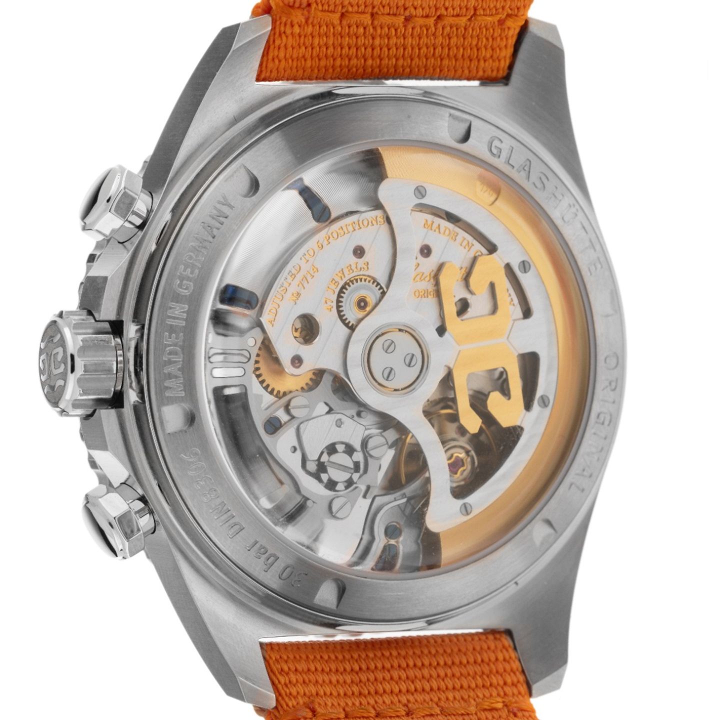 Glashütte Original SeaQ Chronograph 1-37-23-03-80-34 (2026) - Zilver wijzerplaat 43mm Staal (6/8)