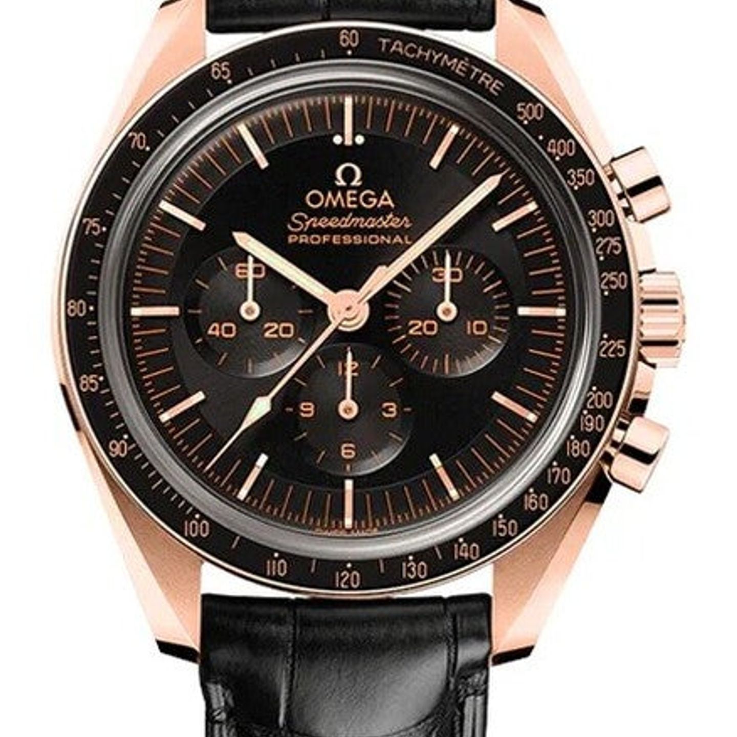 Omega Speedmaster Professional Moonwatch 310.63.42.50.01.001 (2026) - Zwart wijzerplaat 42mm Roségoud (1/1)