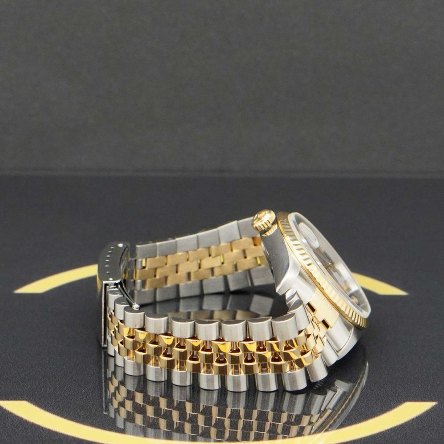 Rolex Datejust 36 16233 (1993) - Blue dial 36 mm Gold/Steel case (6/7)