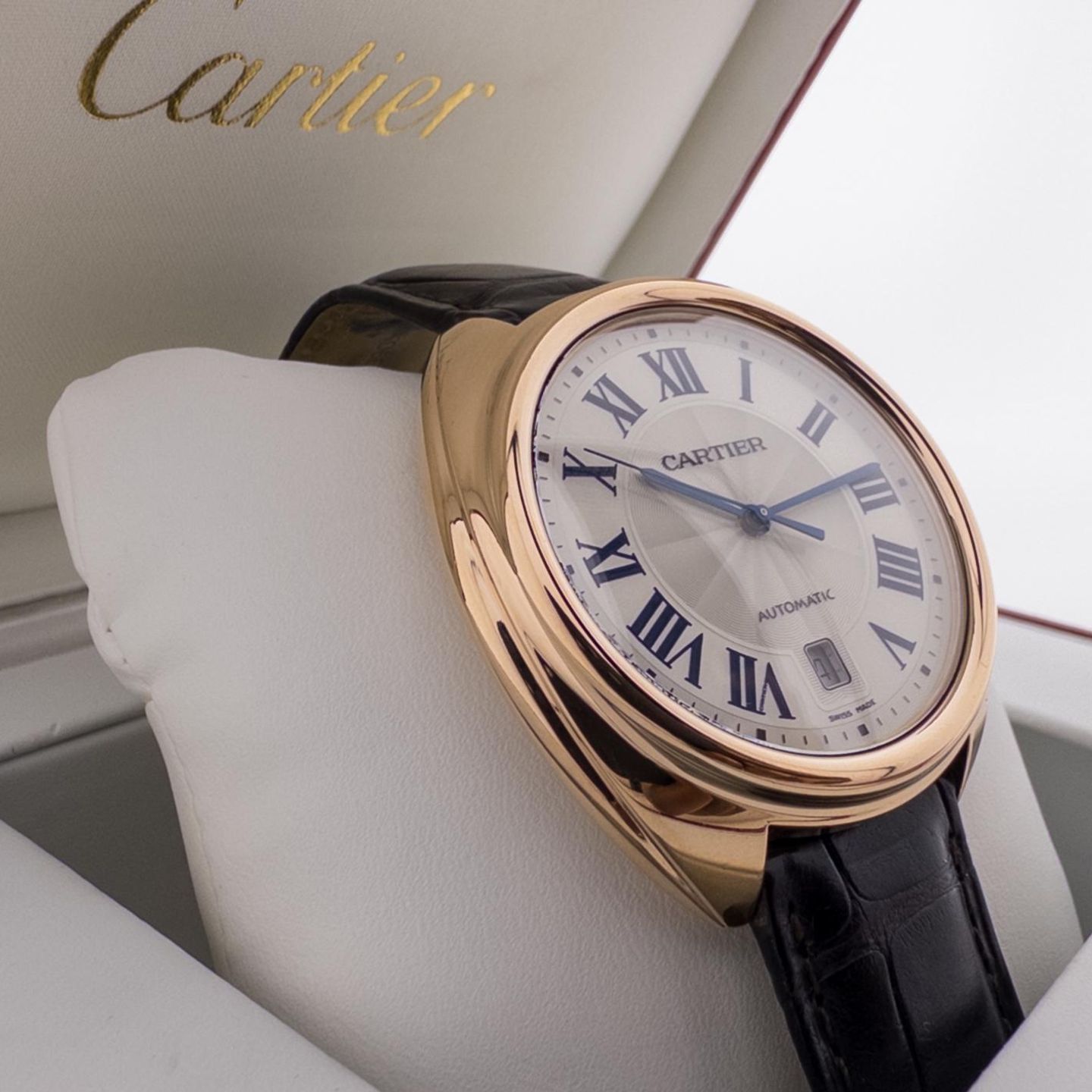 Cartier Clé de Cartier WGCL0004 (2016) - Zilver wijzerplaat 40mm Roségoud (4/8)